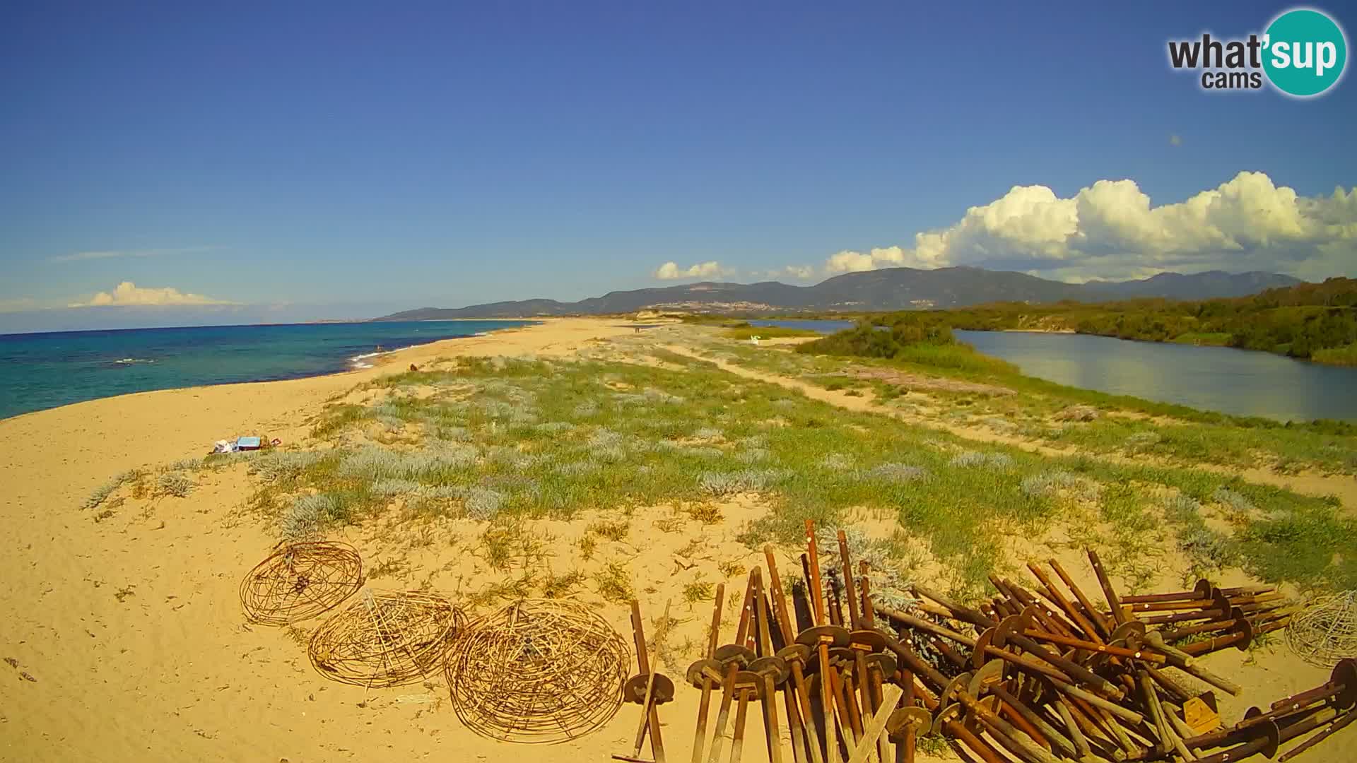 Valledoria Live webcam – San Pietro beach – Sardinia – Italy