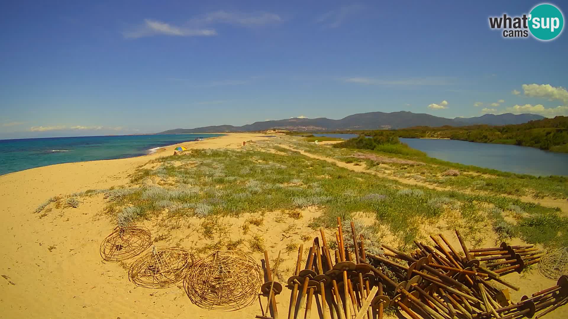 Valledoria Live webcam – Spiaggia di San Pietro – Sardegna – Italia