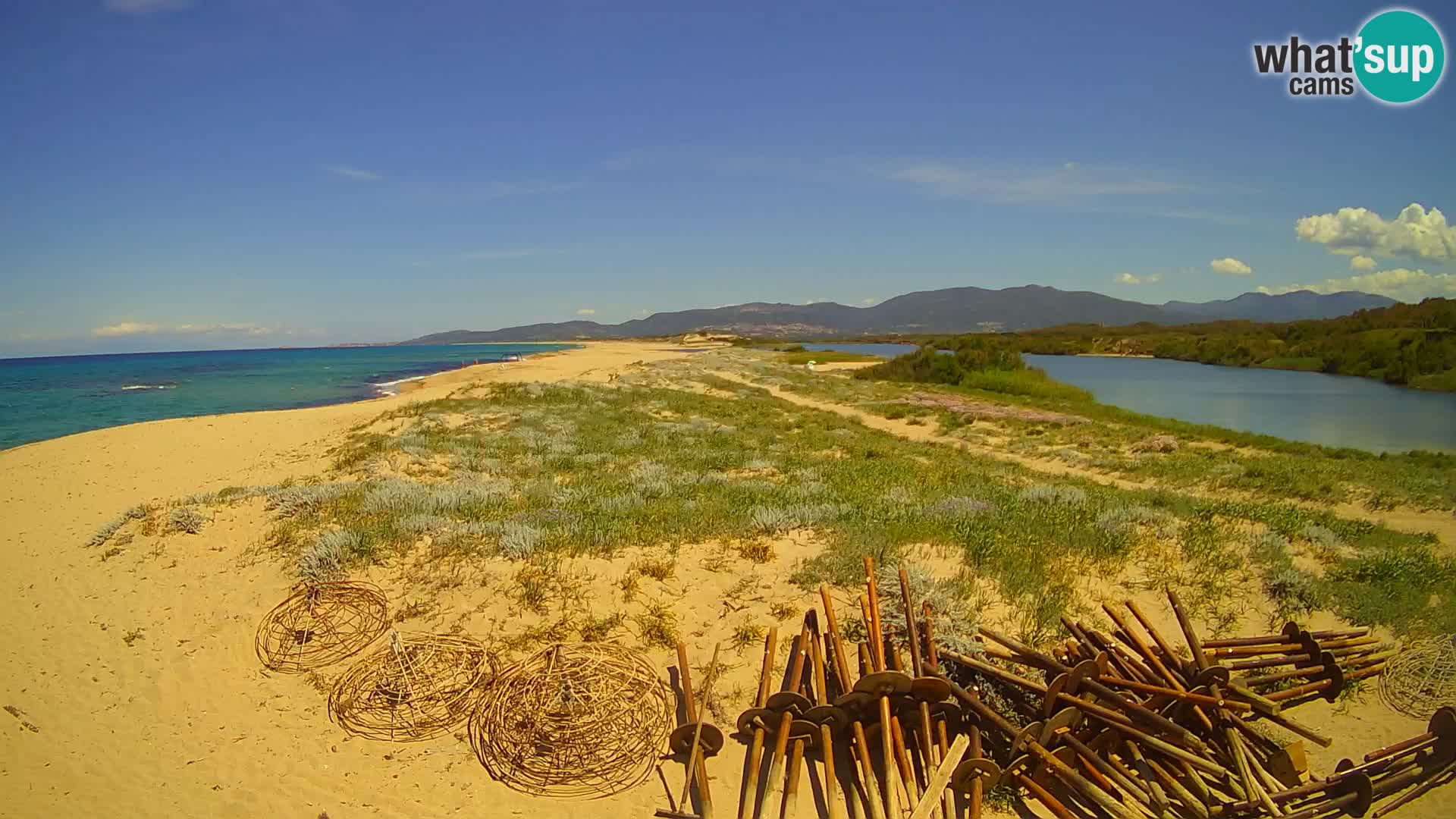 Valledoria Live webcam – San Pietro beach – Sardinia – Italy