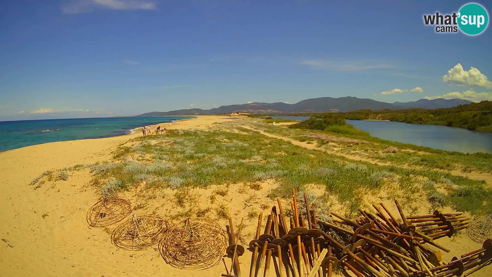 Valledoria Live-Webcam – Strand San Pietro – Sardinien – Italien