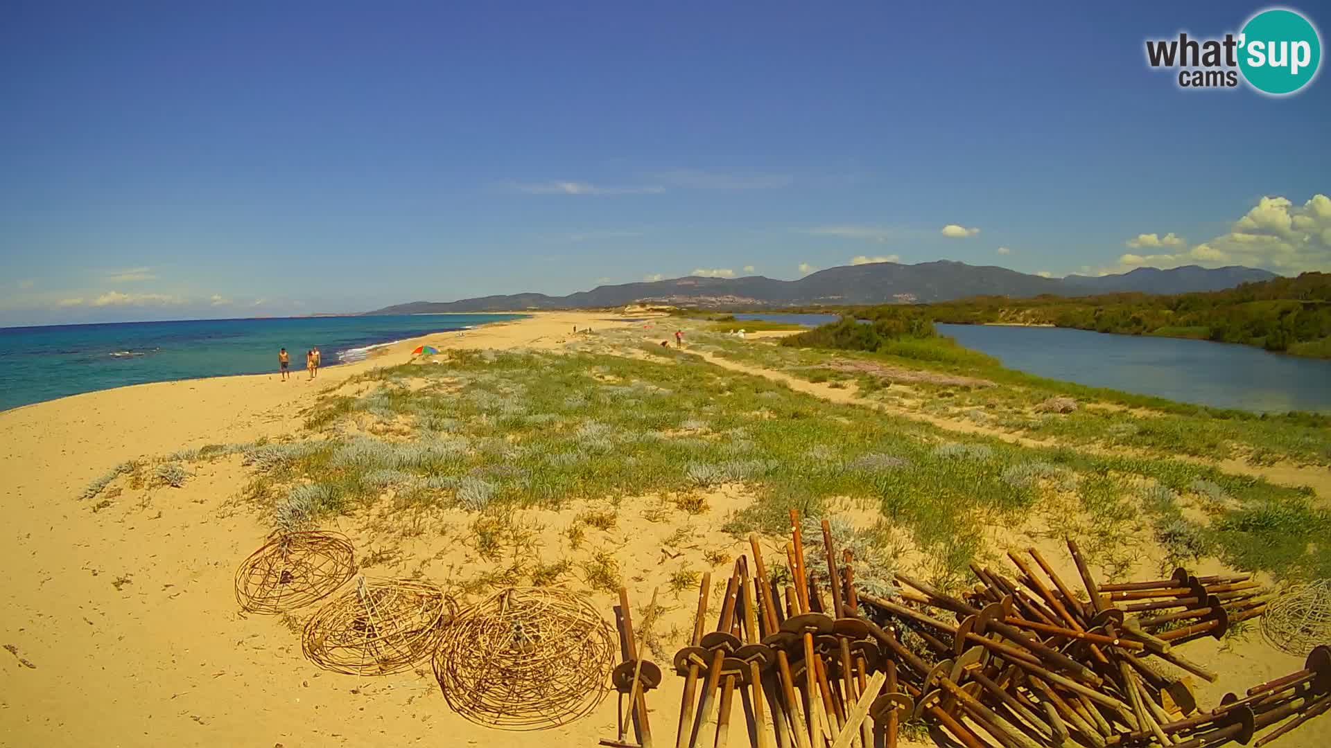 Valledoria Live webcam – San Pietro beach – Sardinia – Italy