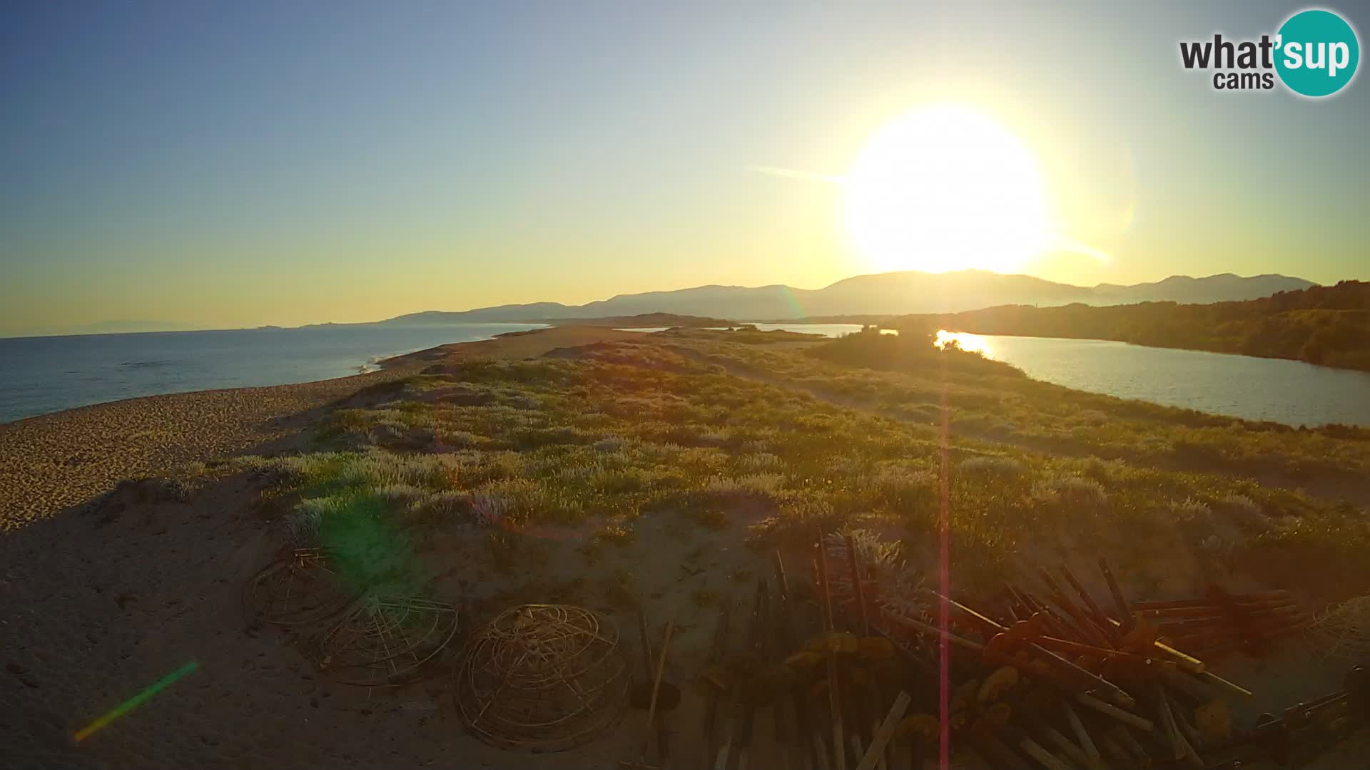 Valledoria Web kamera uživo – plaža San Pietro – Sardinija – Italija