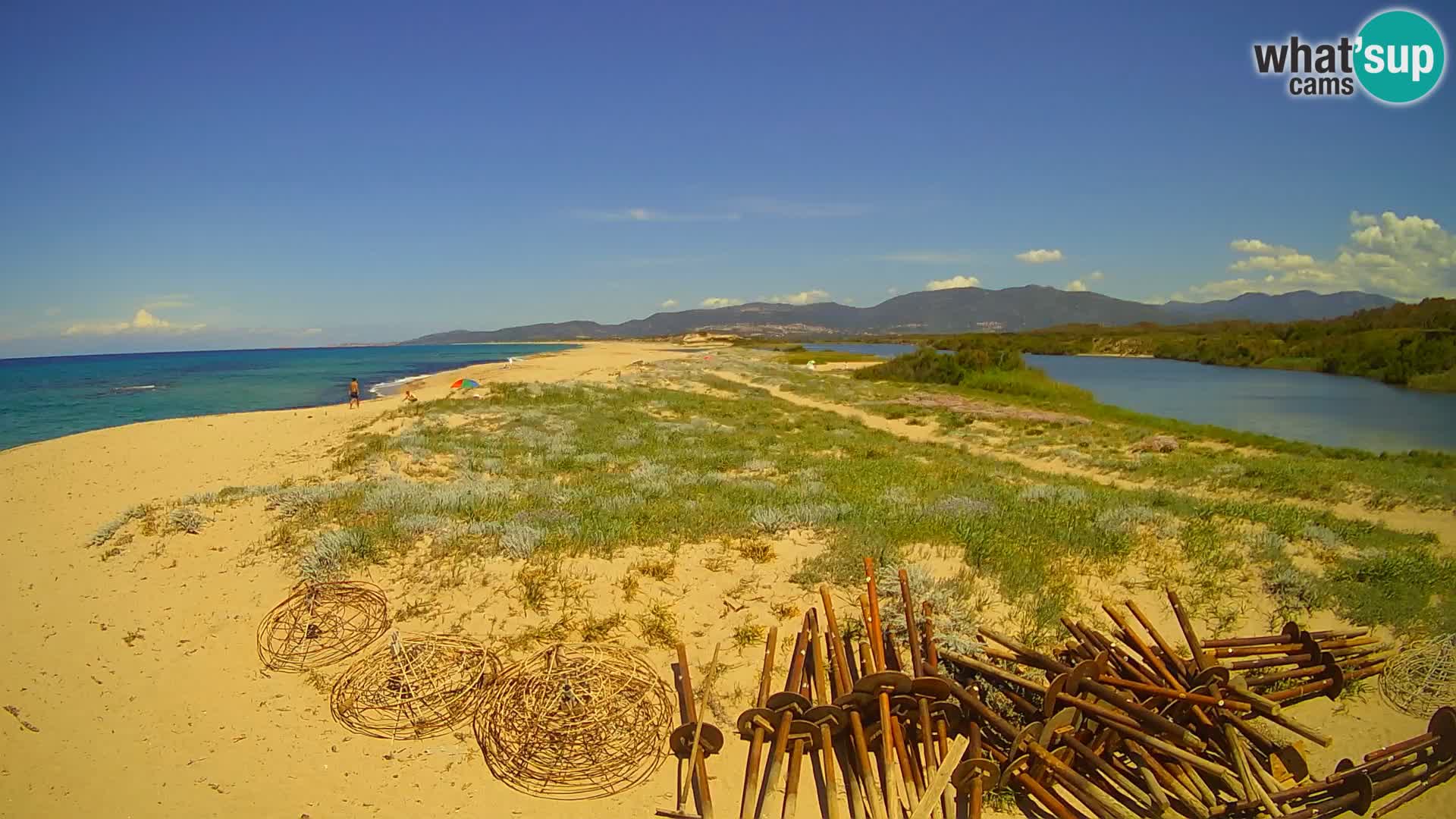 Valledoria Web kamera uživo – plaža San Pietro – Sardinija – Italija