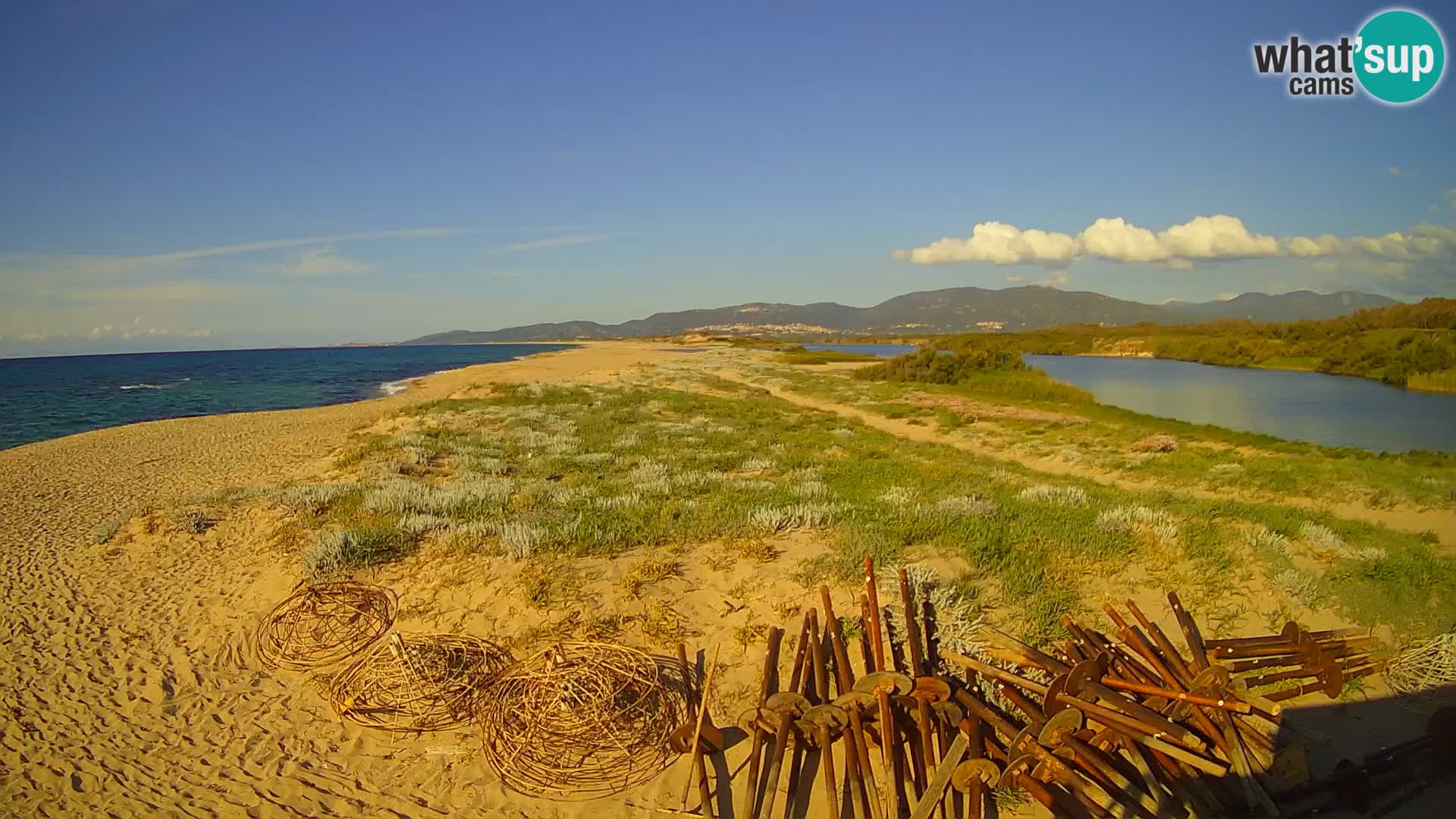 Valledoria Live webcam – San Pietro beach – Sardinia – Italy