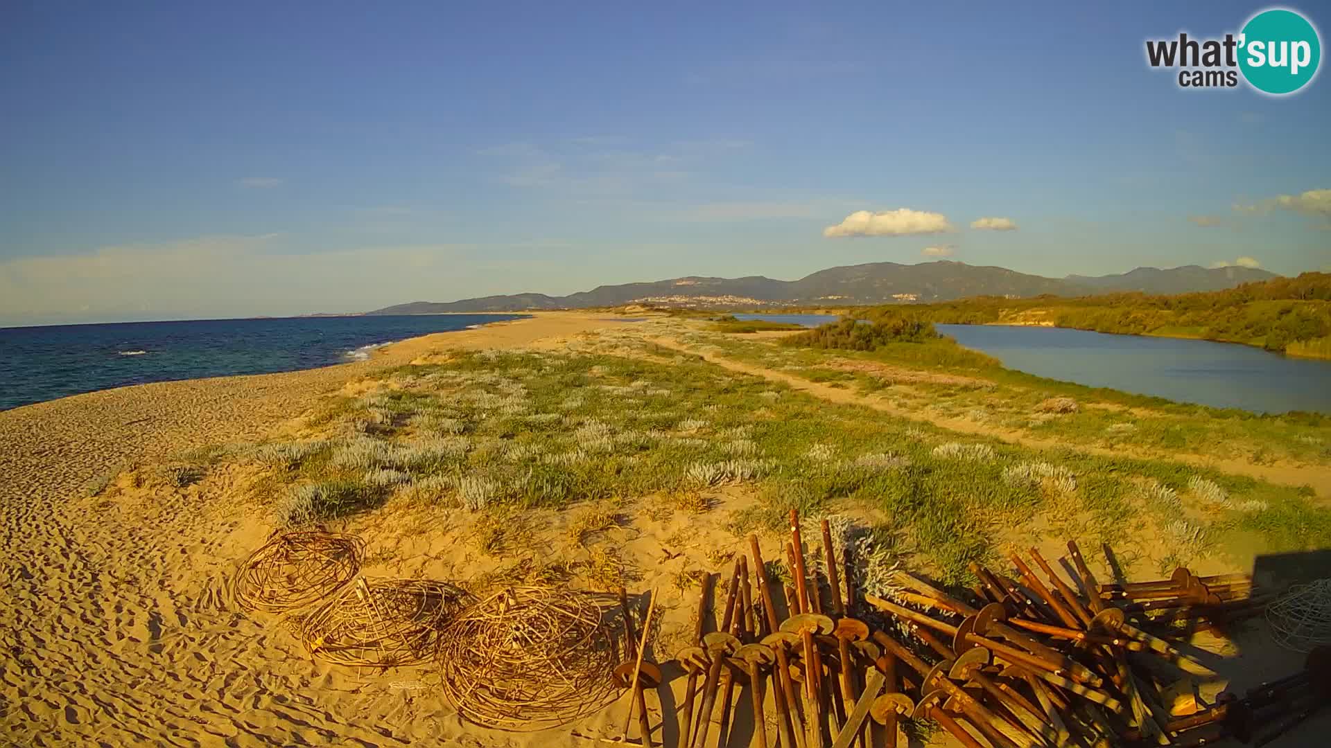 Valledoria Live webcam – Spiaggia di San Pietro – Sardegna – Italia