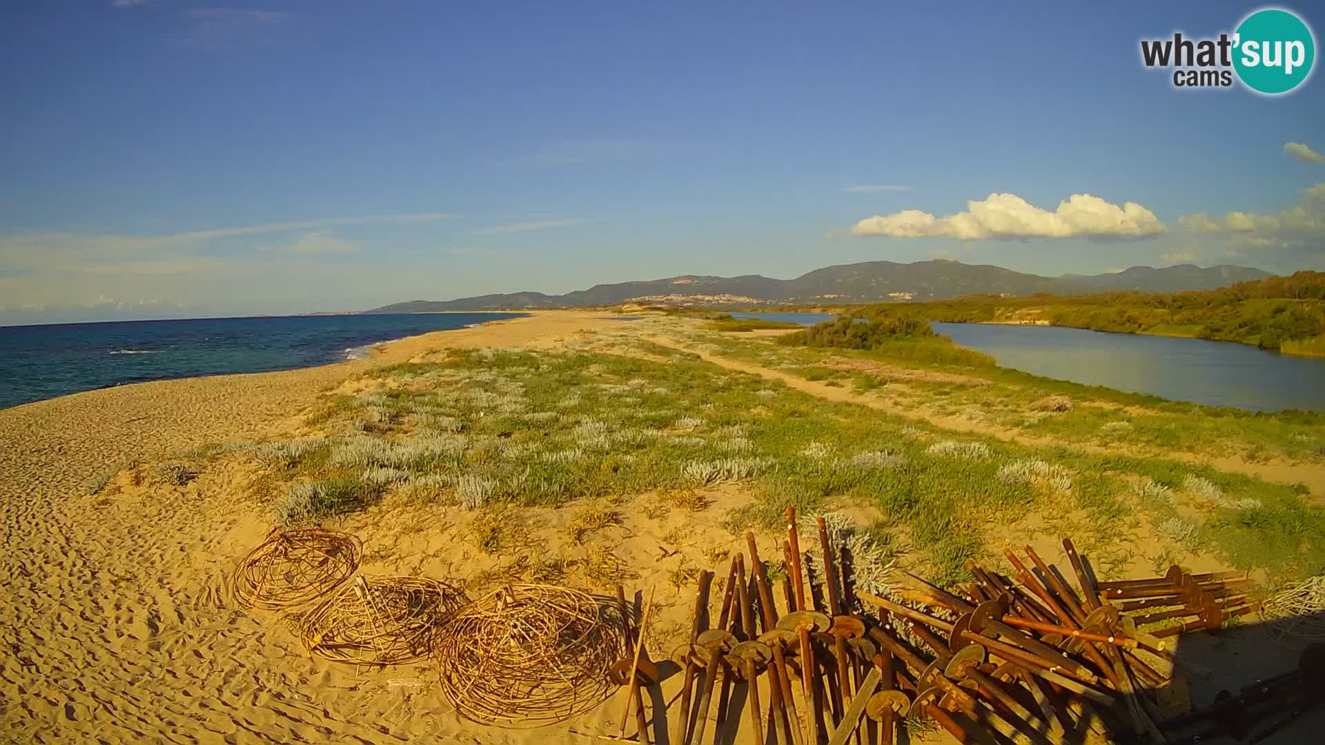 Valledoria Live webcam – Spiaggia di San Pietro – Sardegna – Italia