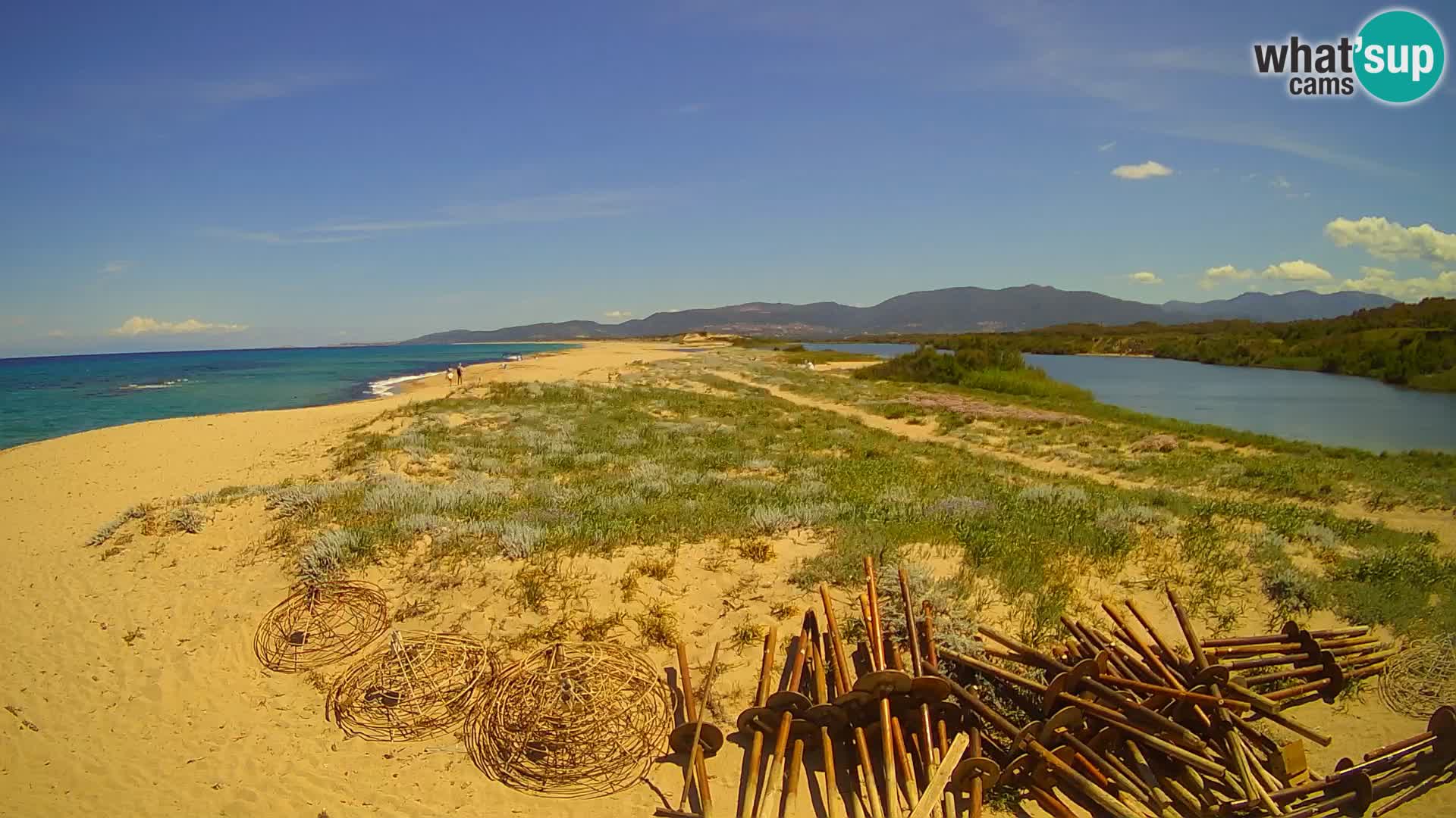 Valledoria Live webcam – Spiaggia di San Pietro – Sardegna – Italia
