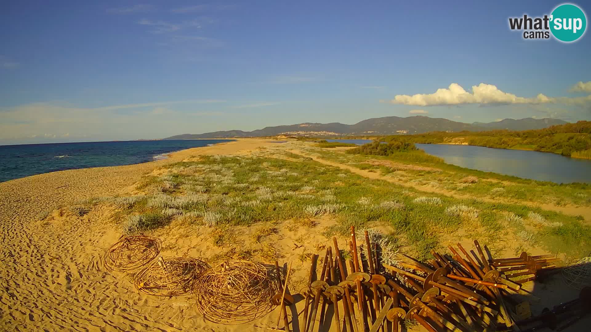 Valledoria Live-Webcam – Strand San Pietro – Sardinien – Italien