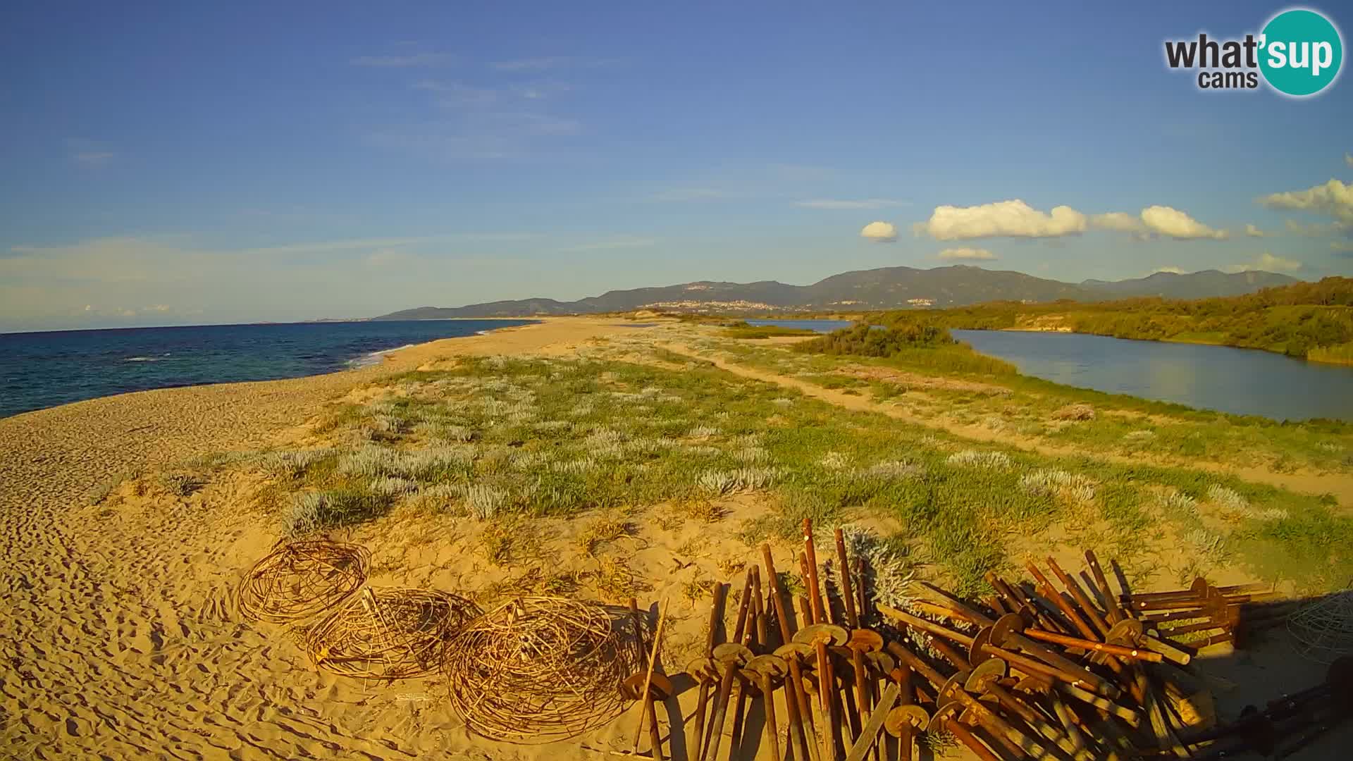 Valledoria Web kamera uživo – plaža San Pietro – Sardinija – Italija