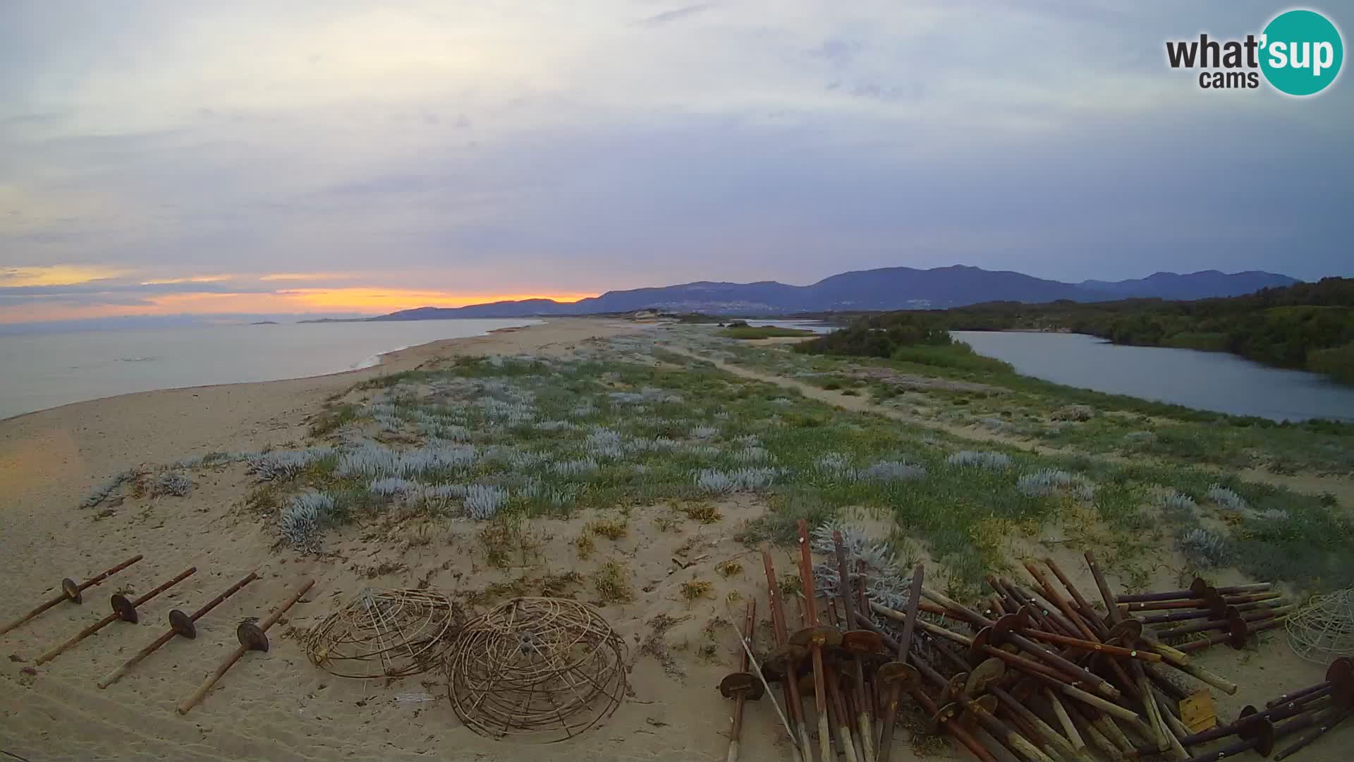 Webcam Valledoria Live – Plage de San Pietro – Sardaigne – Italie