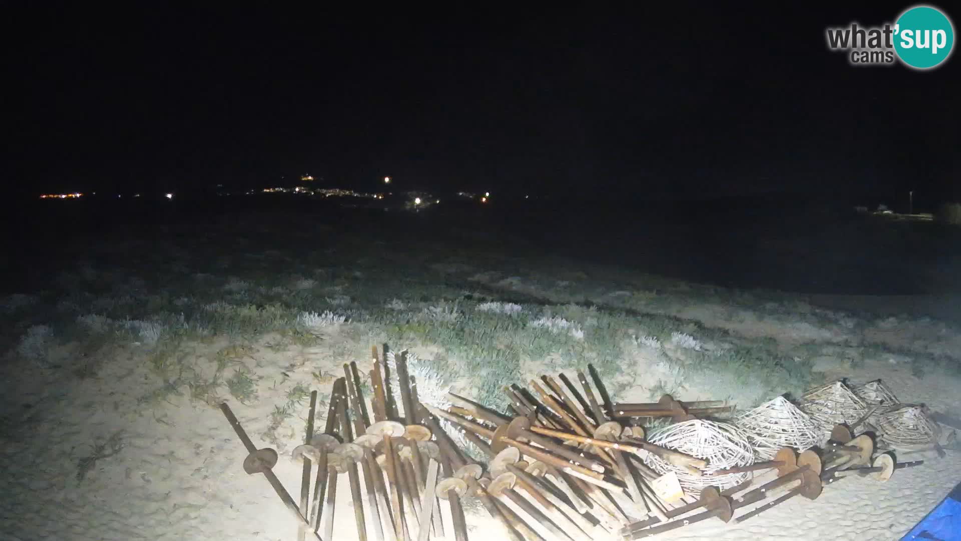 Valledoria Live-Webcam – Strand San Pietro – Sardinien – Italien