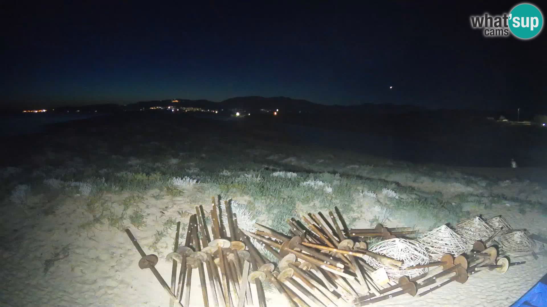 Valledoria Live-Webcam – Strand San Pietro – Sardinien – Italien