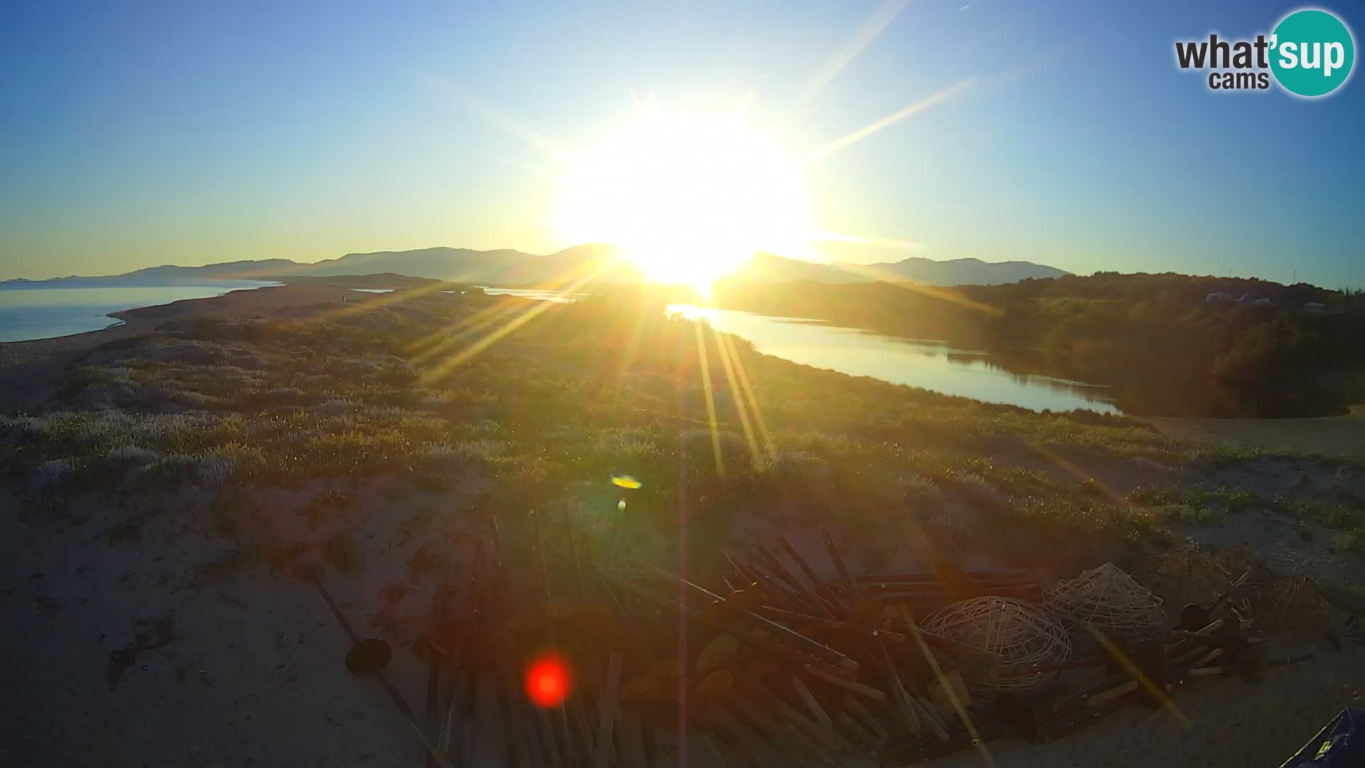 Valledoria Live-Webcam – Strand San Pietro – Sardinien – Italien