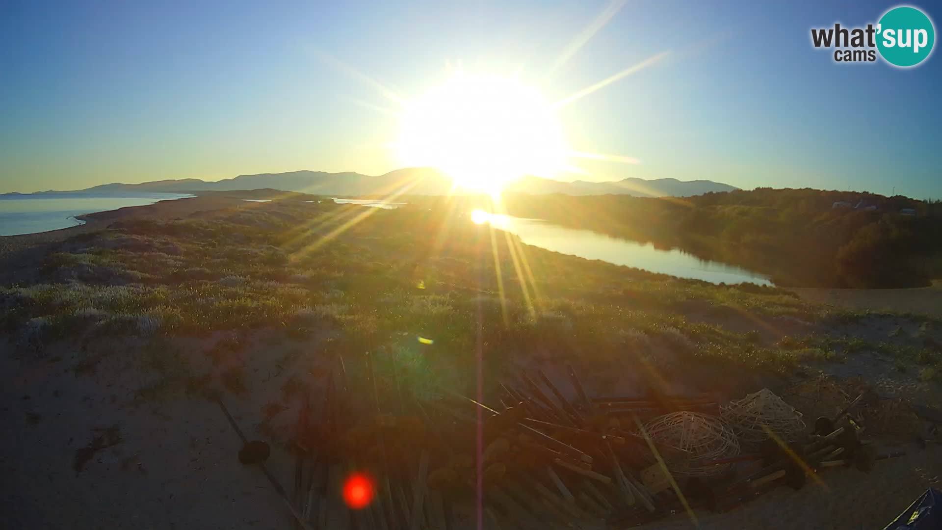 Webcam Valledoria Live – Plage de San Pietro – Sardaigne – Italie
