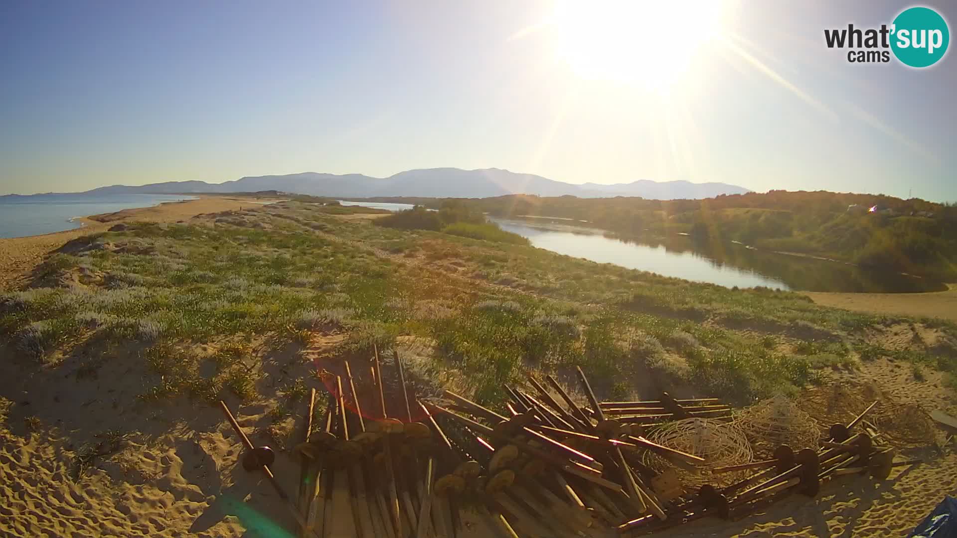 Valledoria Cámara web en vivo – Playa de San Pietro – Cerdeña – Italia