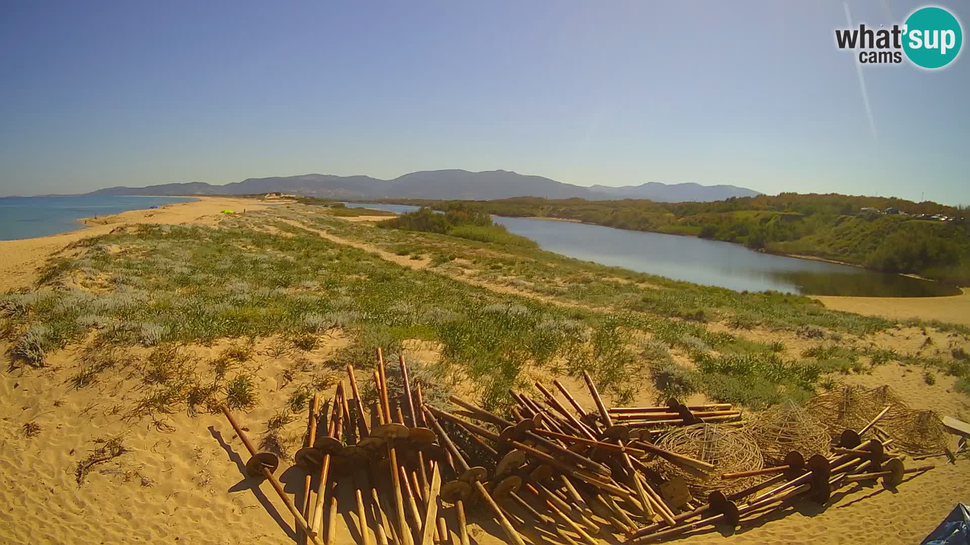Valledoria Live webcam – San Pietro beach – Sardinia – Italy