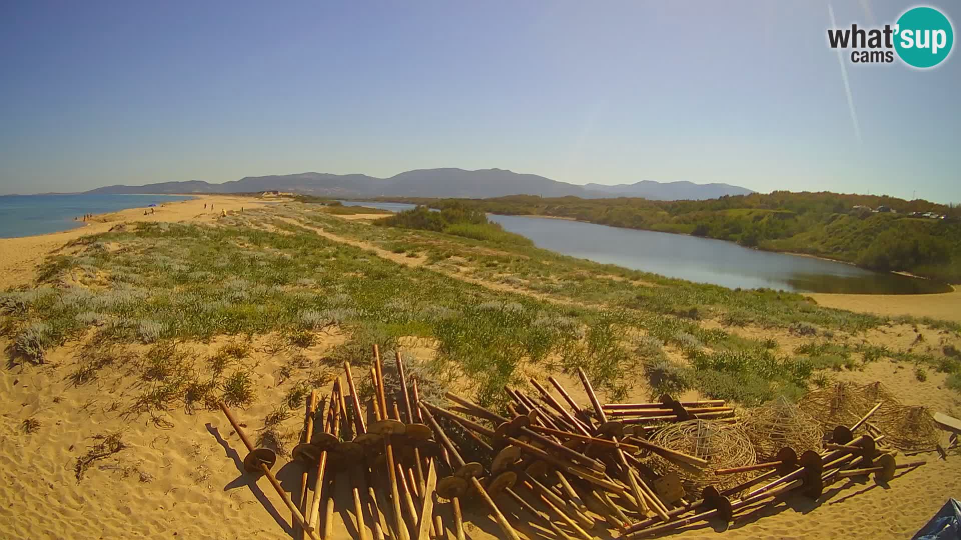 Valledoria Live webcam – San Pietro beach – Sardinia – Italy