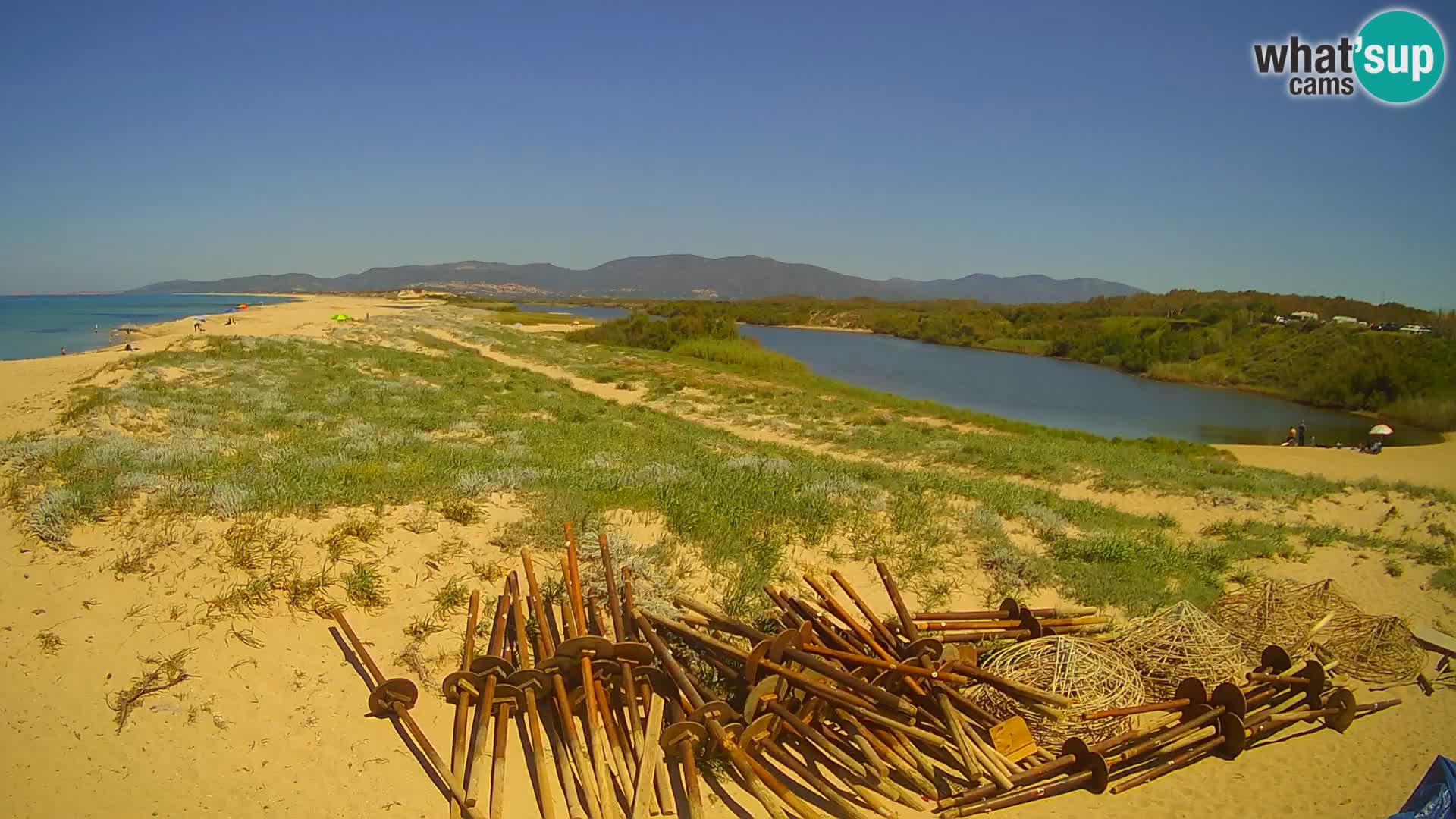 Valledoria Live webcam – San Pietro beach – Sardinia – Italy