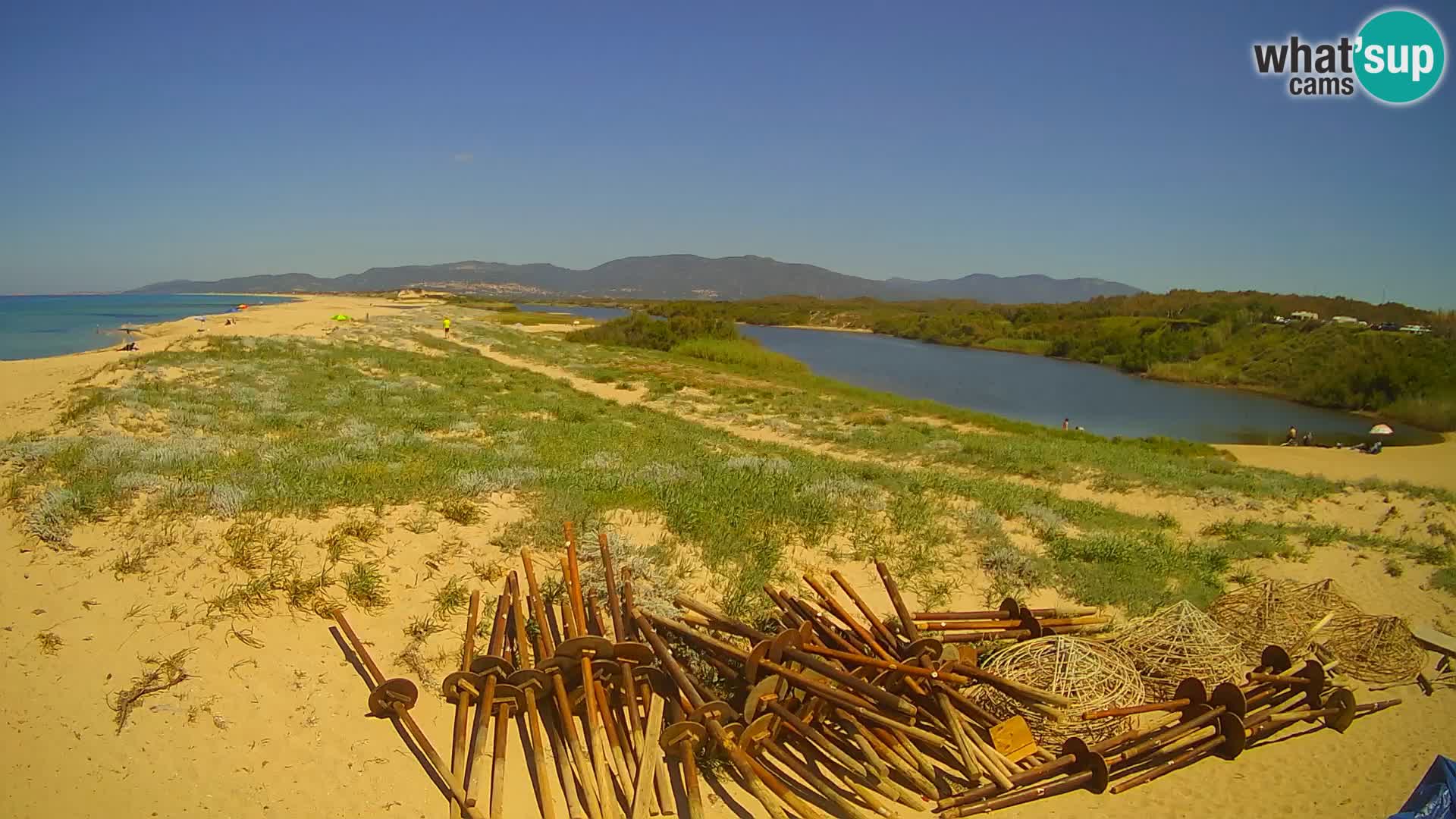 Valledoria Cámara web en vivo – Playa de San Pietro – Cerdeña – Italia