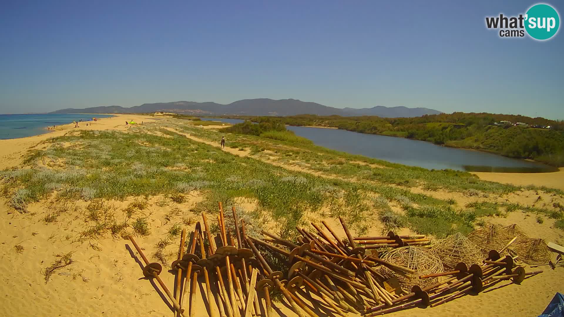 Valledoria Cámara web en vivo – Playa de San Pietro – Cerdeña – Italia