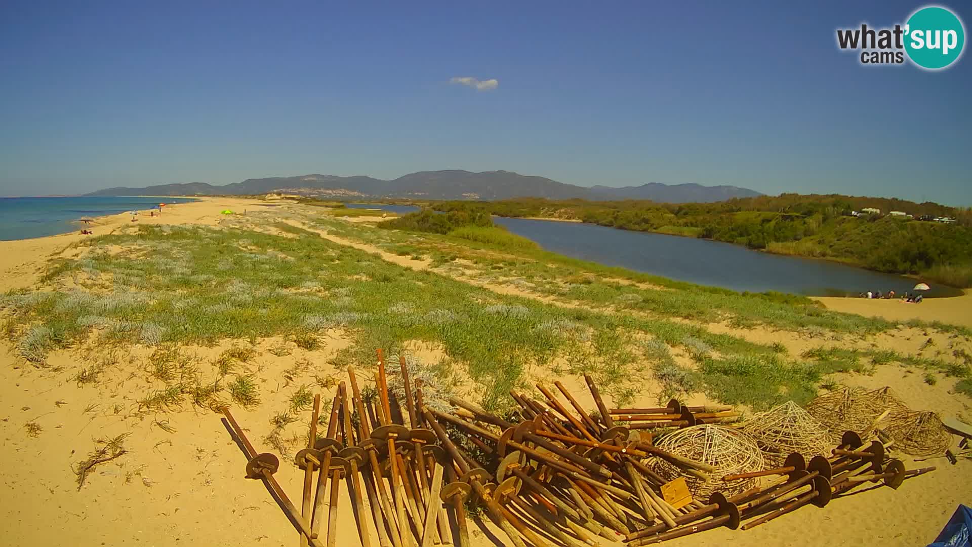 Valledoria Live webcam – San Pietro beach – Sardinia – Italy