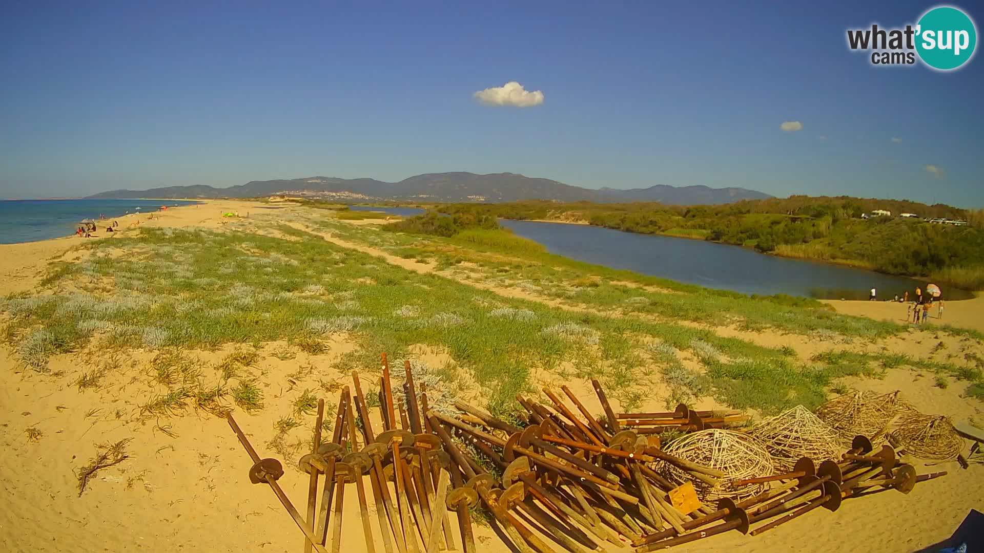 Valledoria Live webcam – Spiaggia di San Pietro – Sardegna – Italia