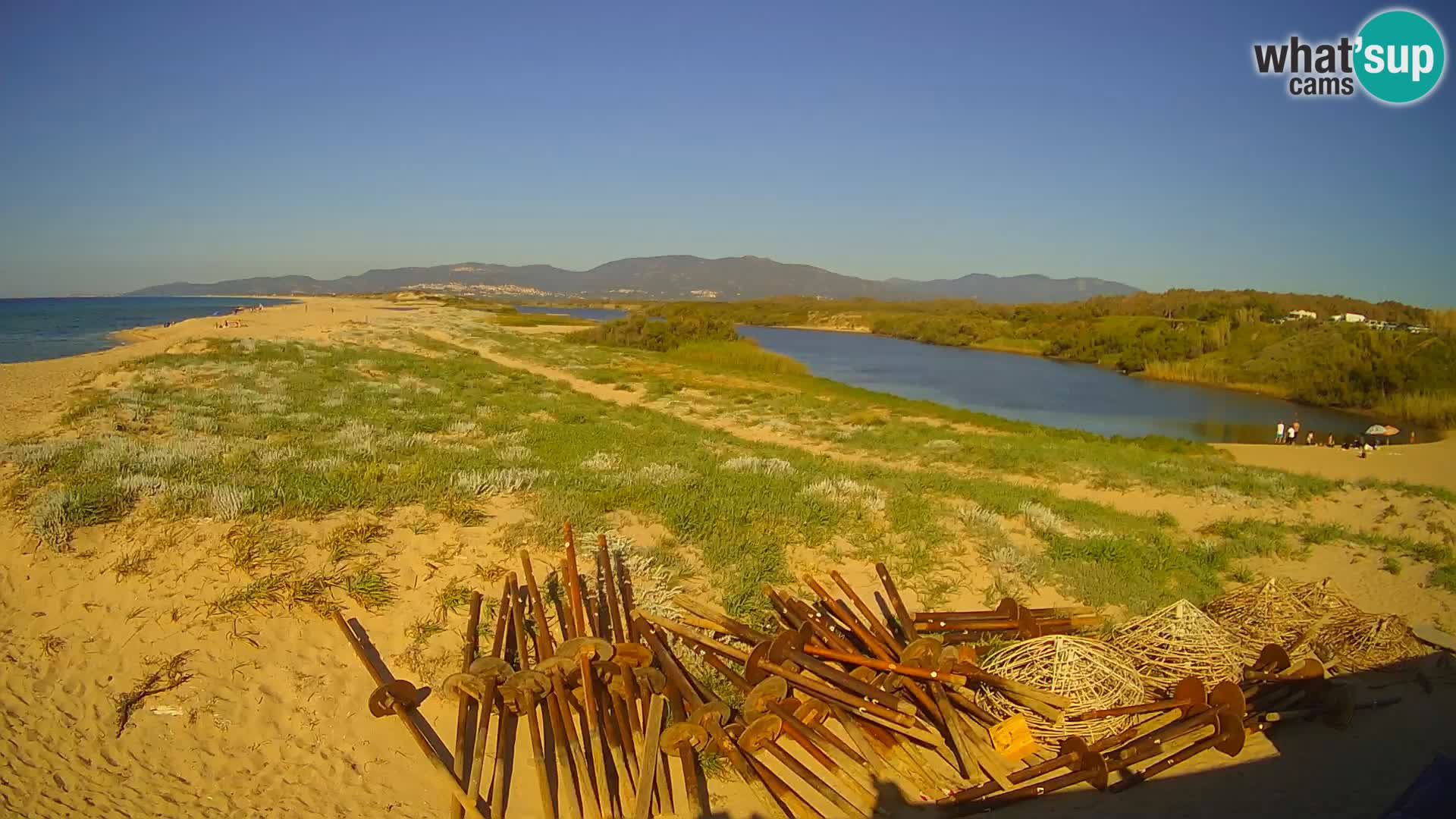 Valledoria Web kamera uživo – plaža San Pietro – Sardinija – Italija