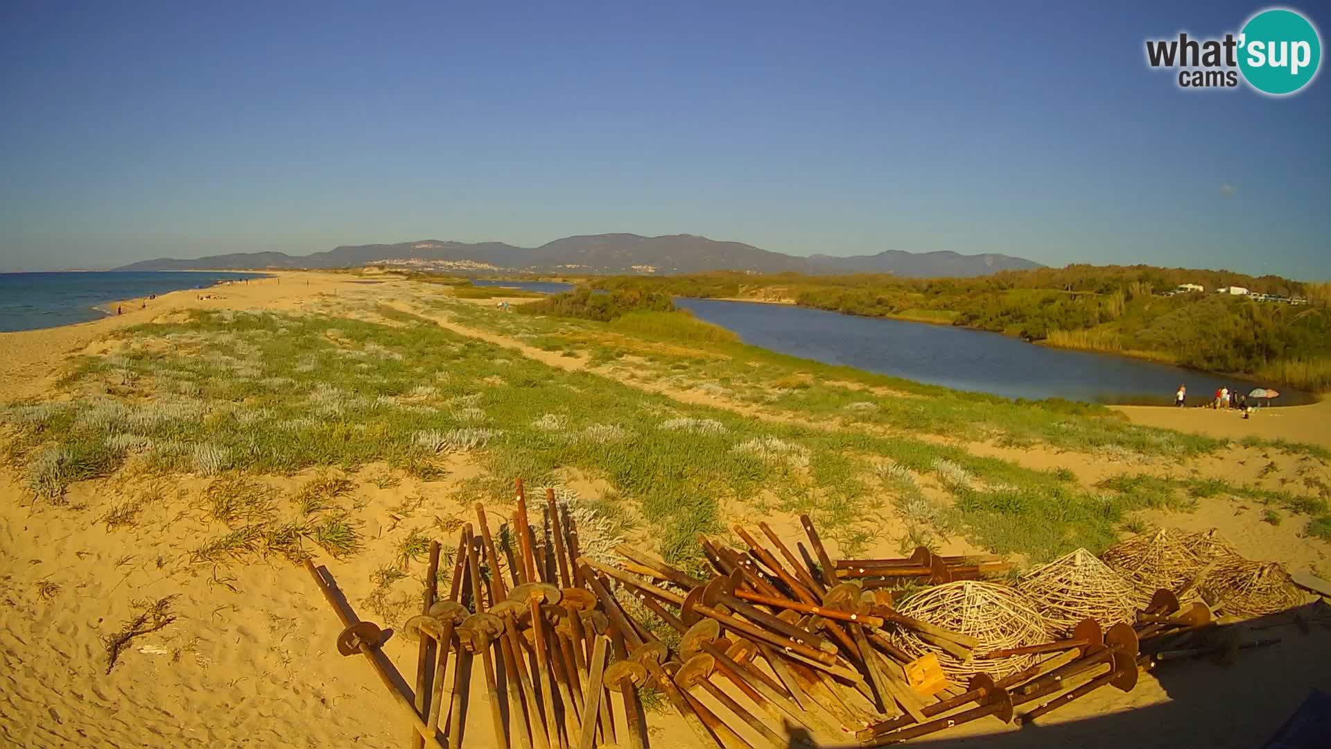 Valledoria Live webcam – San Pietro beach – Sardinia – Italy