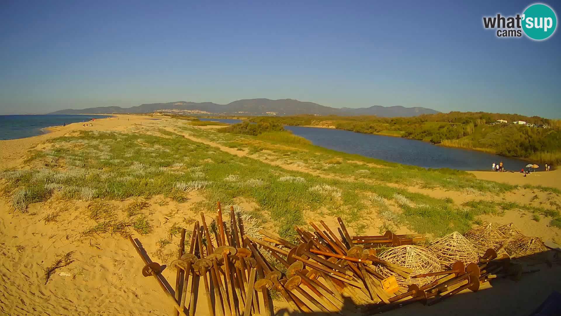 Valledoria Live webcam – San Pietro beach – Sardinia – Italy