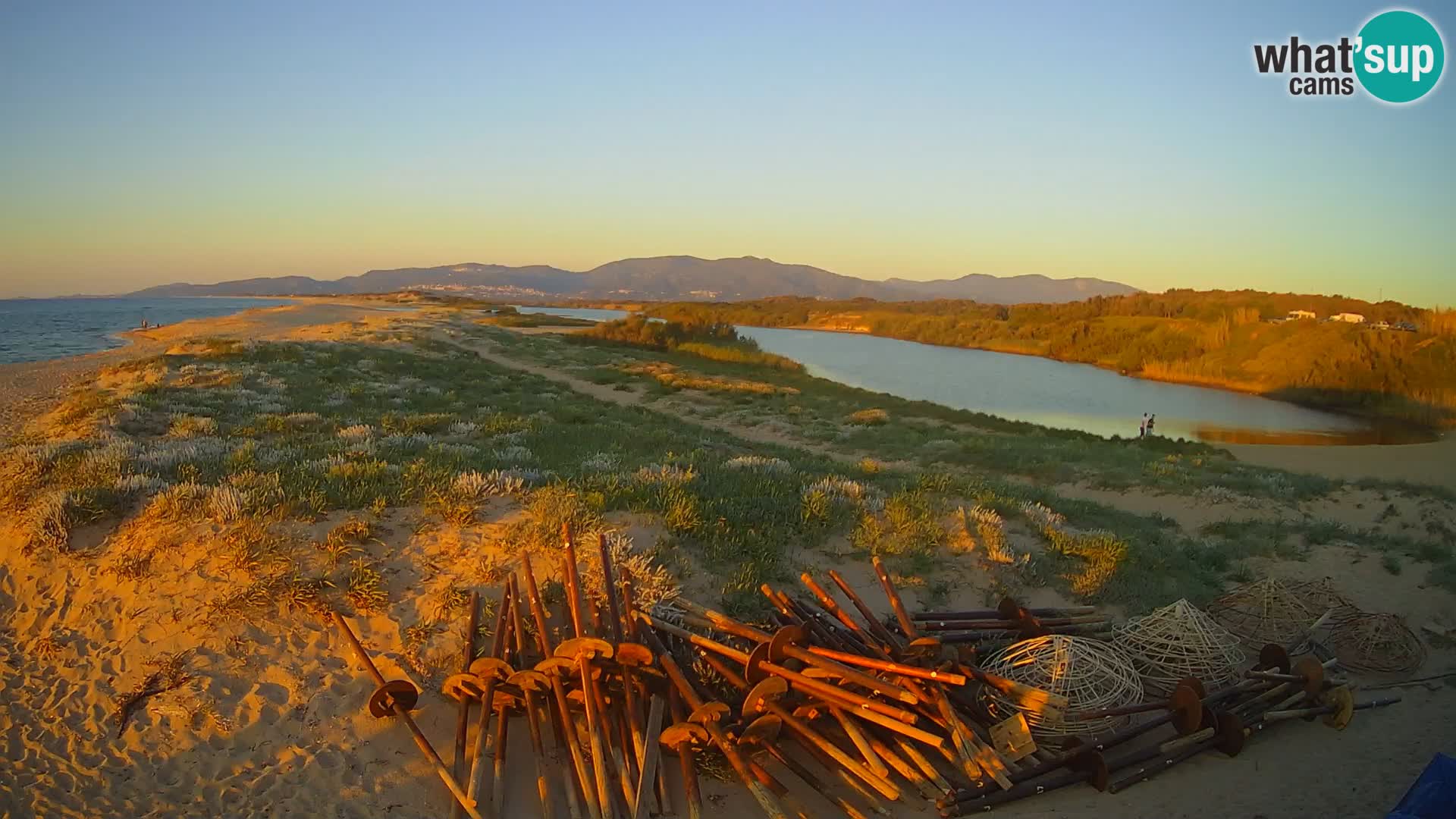 Valledoria Live-Webcam – Strand San Pietro – Sardinien – Italien