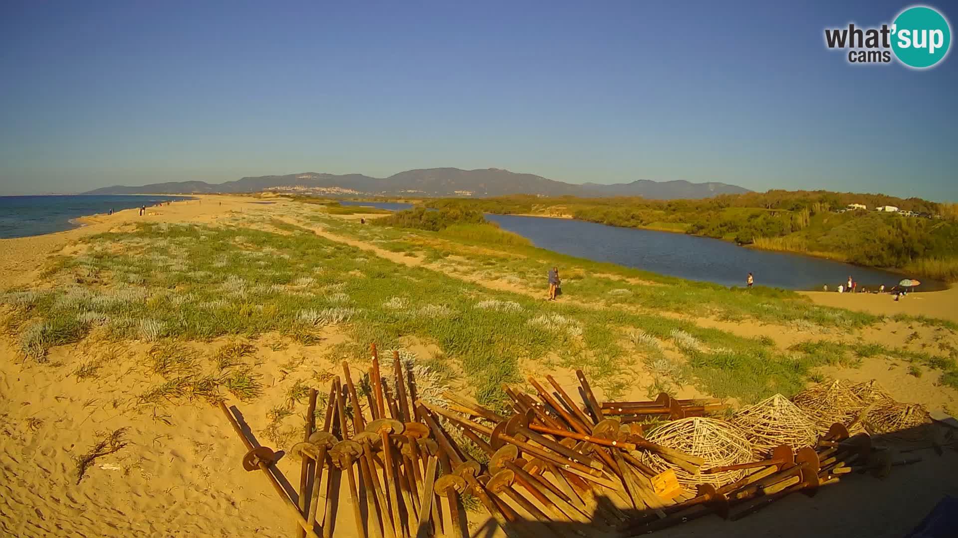 Valledoria Live webcam – Spiaggia di San Pietro – Sardegna – Italia