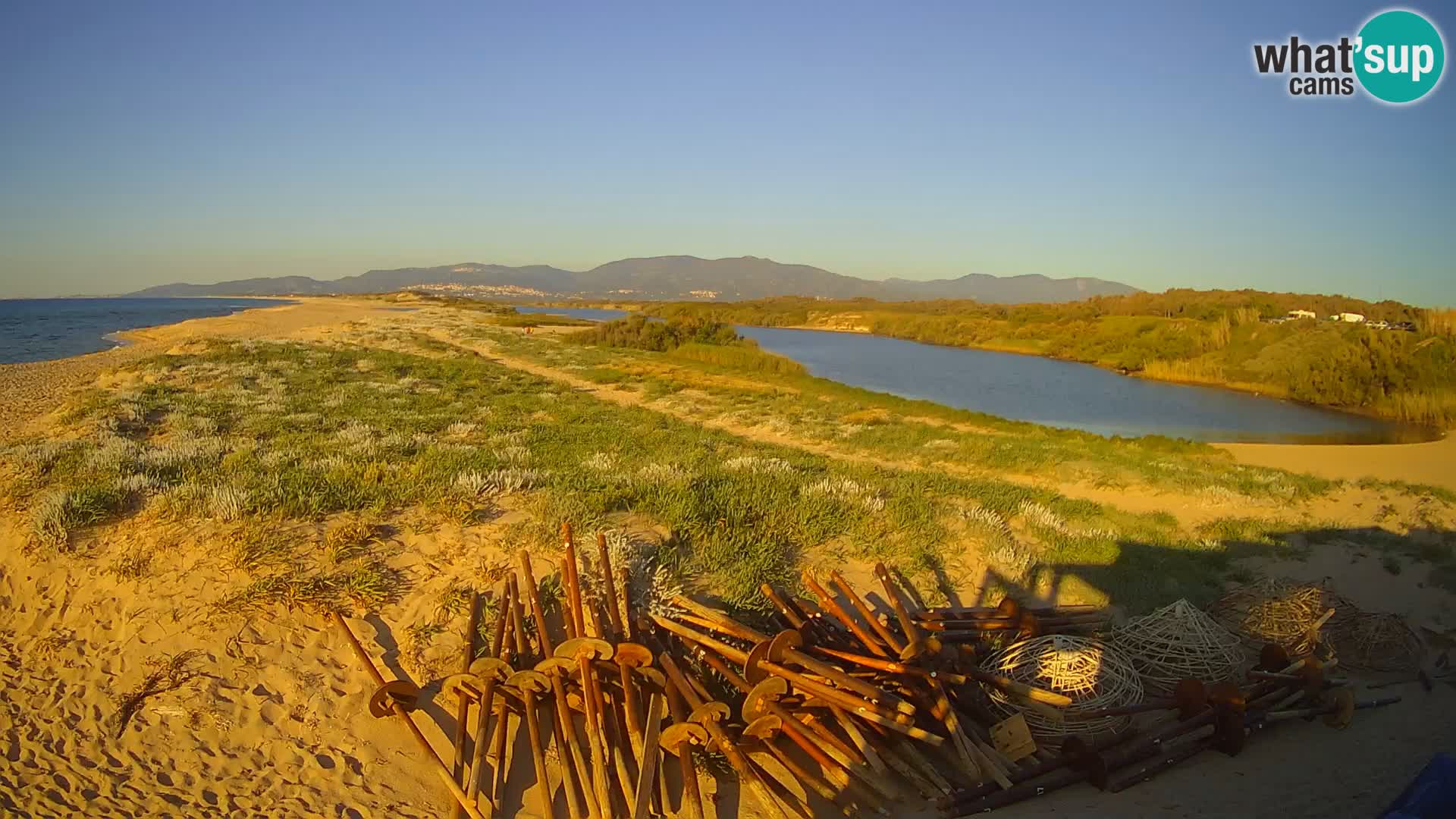 Valledoria Live webcam – San Pietro beach – Sardinia – Italy