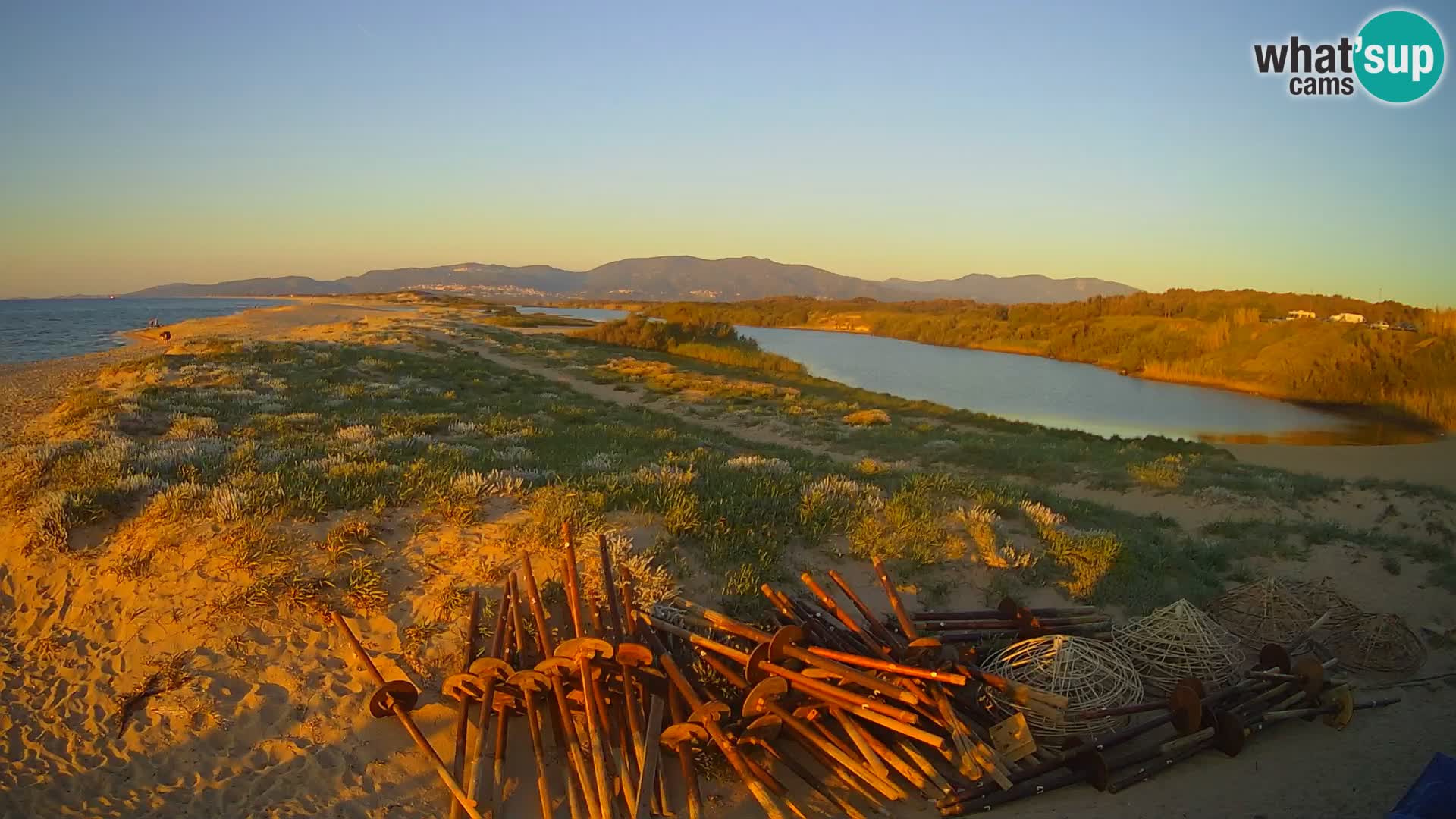 Valledoria Live-Webcam – Strand San Pietro – Sardinien – Italien
