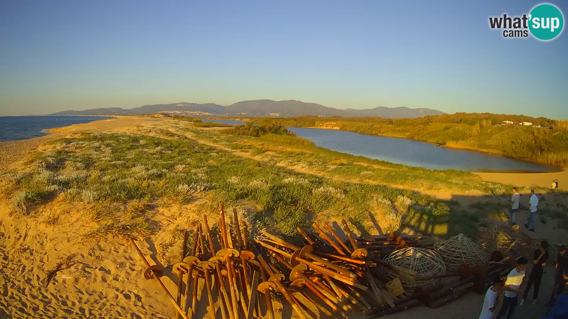 Valledoria Live webcam – Spiaggia di San Pietro – Sardegna – Italia