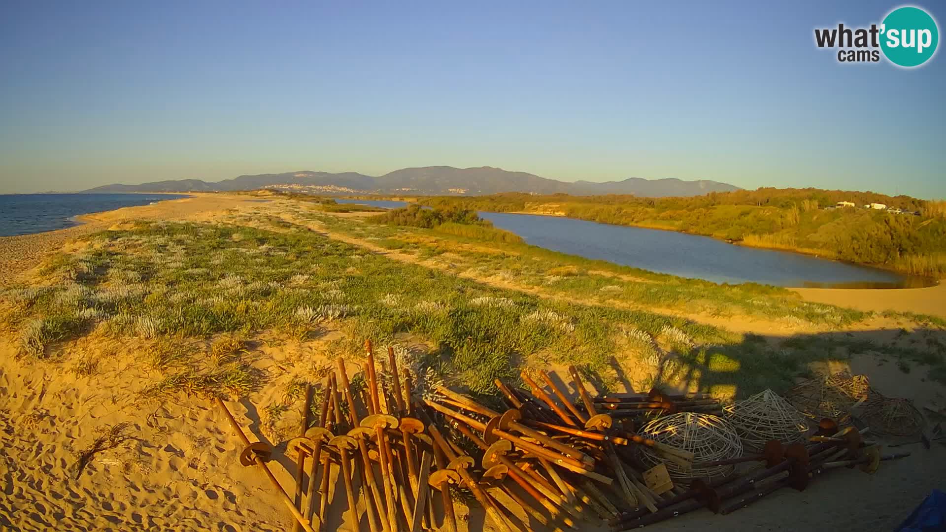 Valledoria Cámara web en vivo – Playa de San Pietro – Cerdeña – Italia