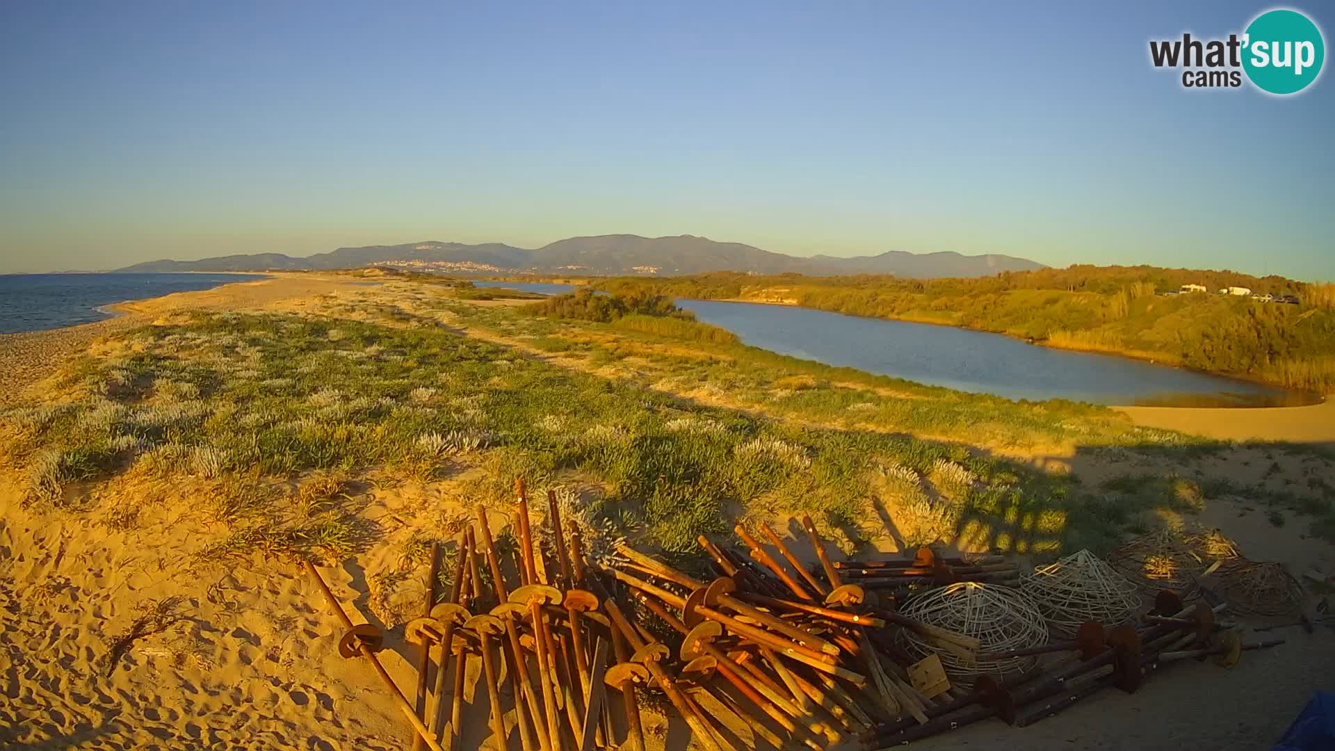 Valledoria Cámara web en vivo – Playa de San Pietro – Cerdeña – Italia