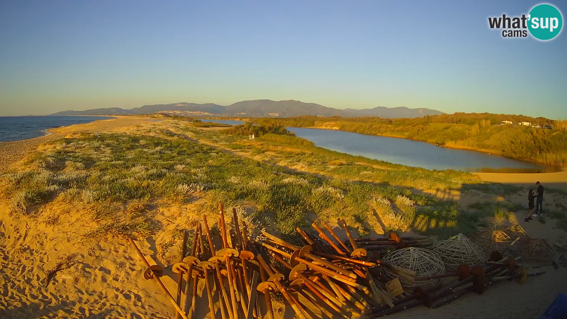Valledoria Live-Webcam – Strand San Pietro – Sardinien – Italien