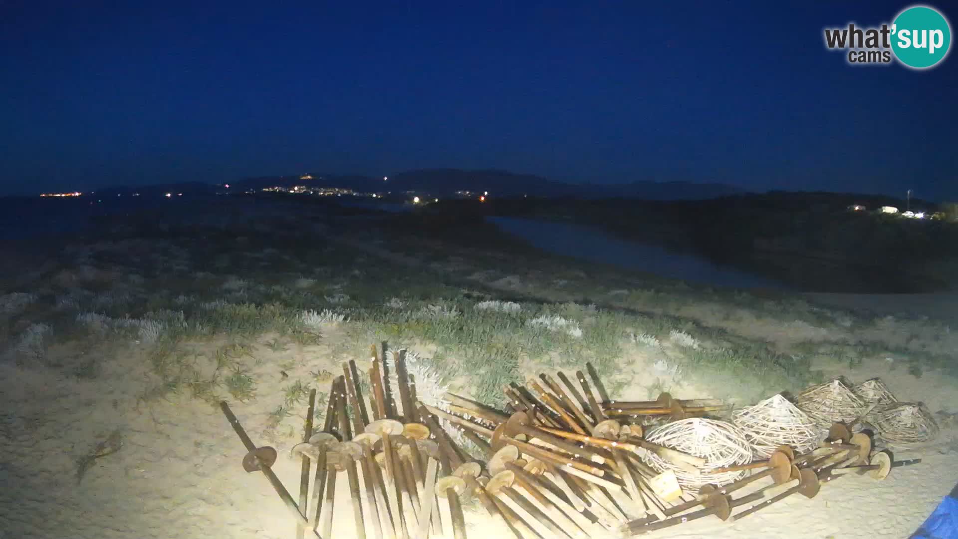 Valledoria Live-Webcam – Strand San Pietro – Sardinien – Italien