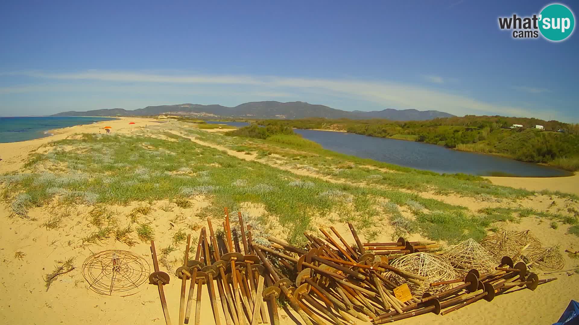 Valledoria Live-Webcam – Strand San Pietro – Sardinien – Italien