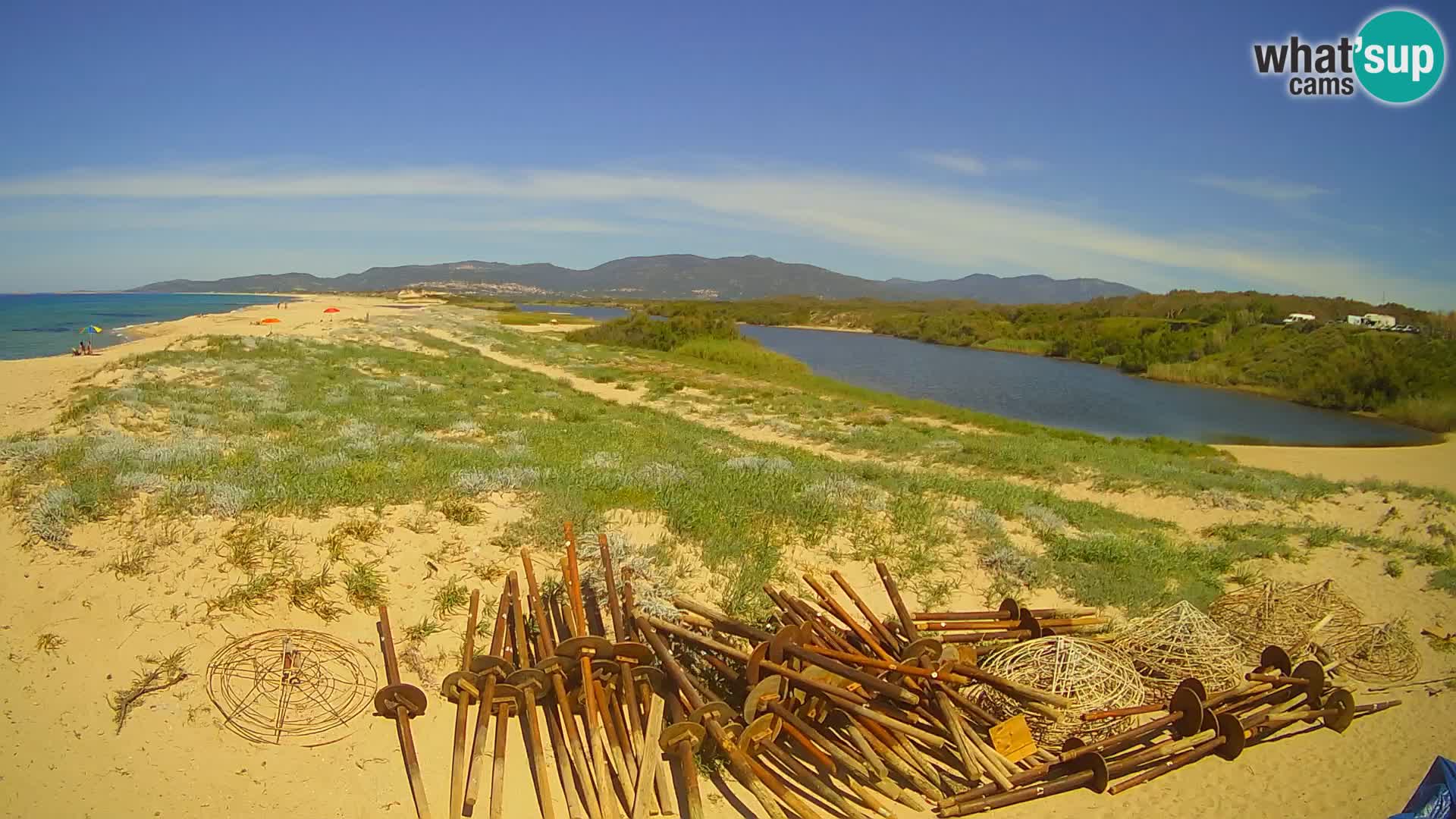 Webcam Valledoria Live – Plage de San Pietro – Sardaigne – Italie