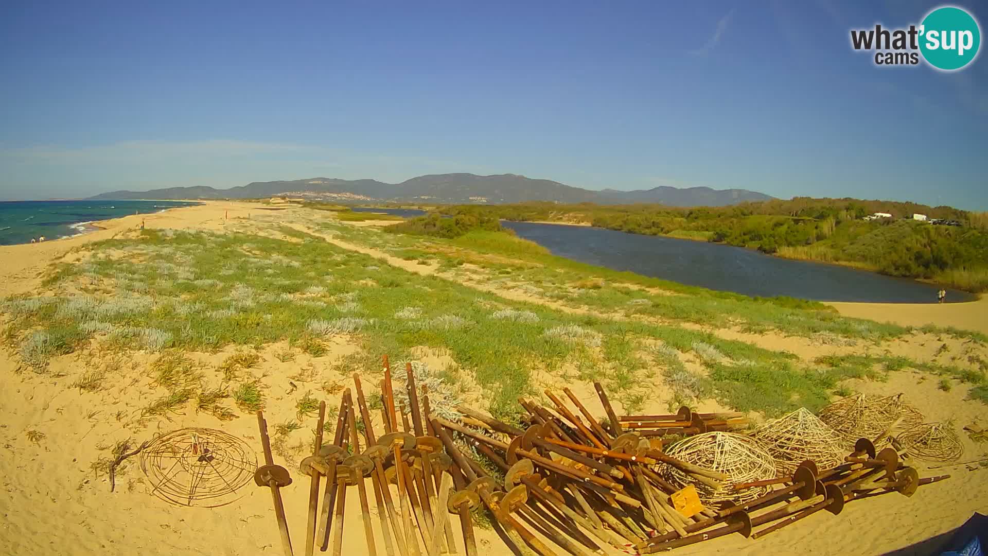 Valledoria Live webcam – San Pietro beach – Sardinia – Italy