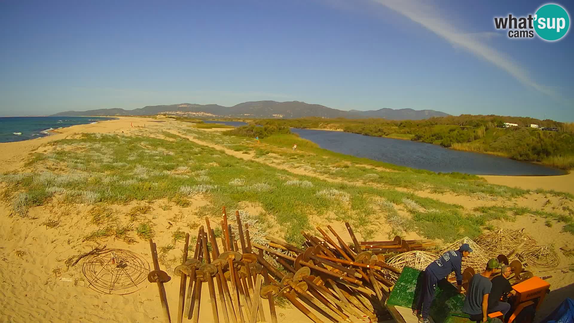 Valledoria Live webcam – San Pietro beach – Sardinia – Italy