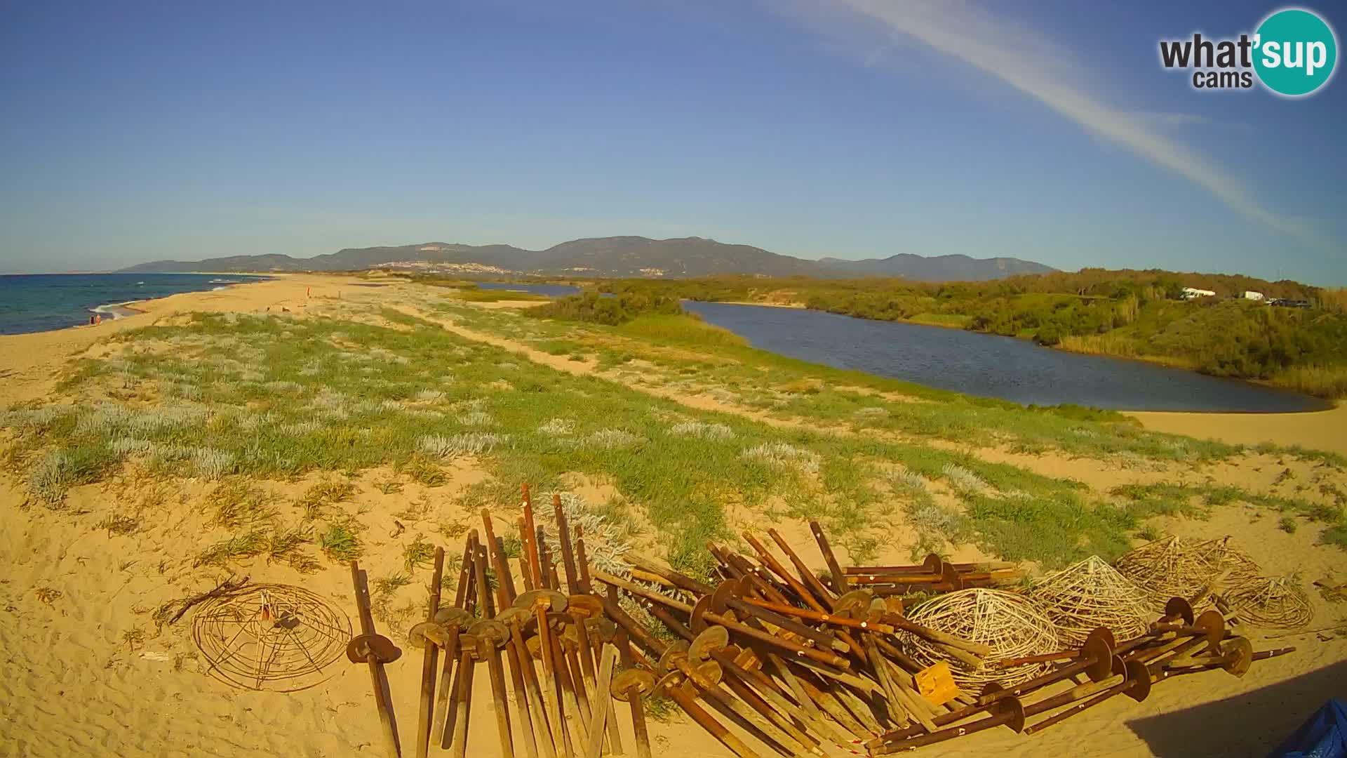 Valledoria Live webcam – Spiaggia di San Pietro – Sardegna – Italia