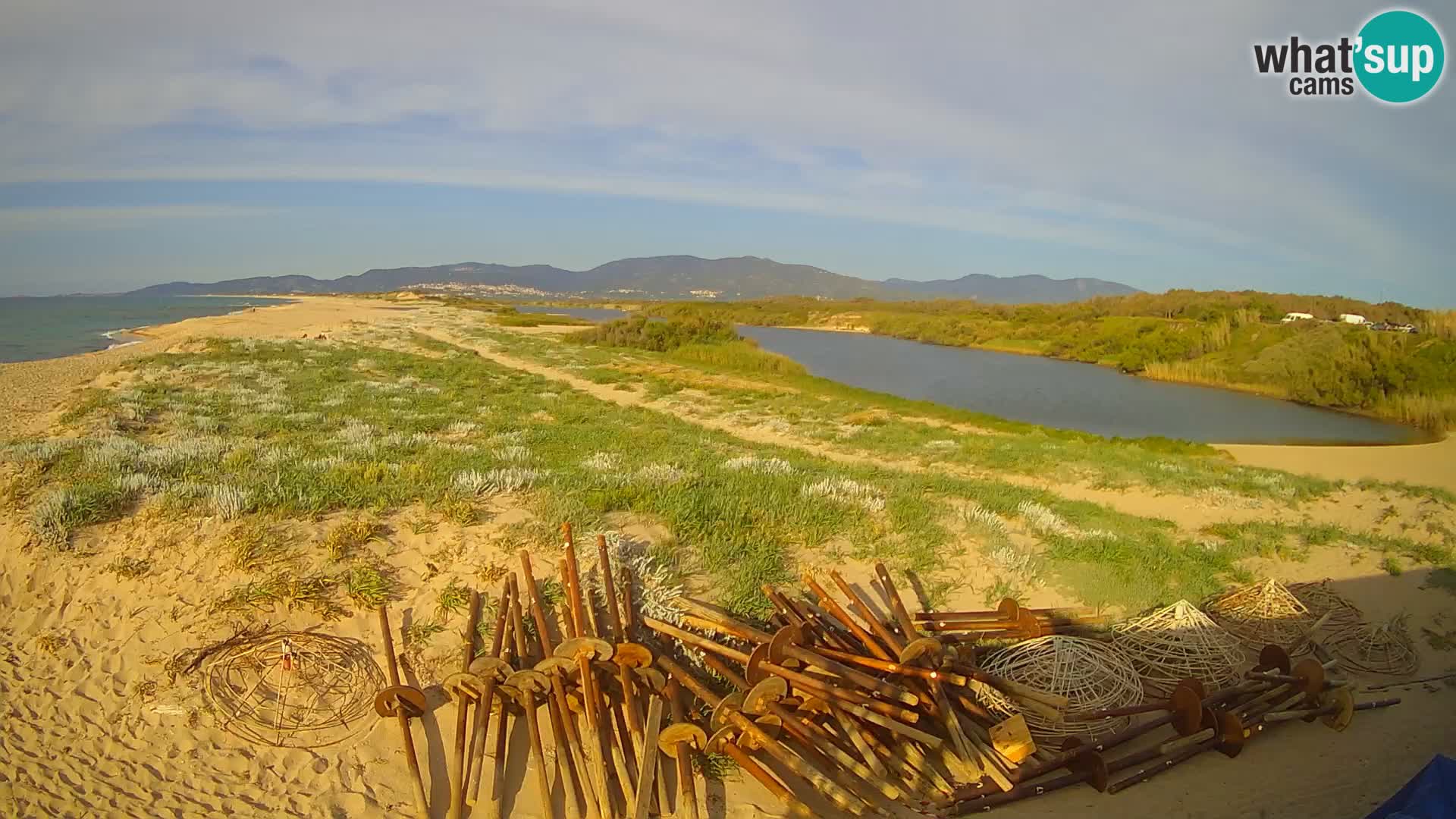 Valledoria Live-Webcam – Strand San Pietro – Sardinien – Italien