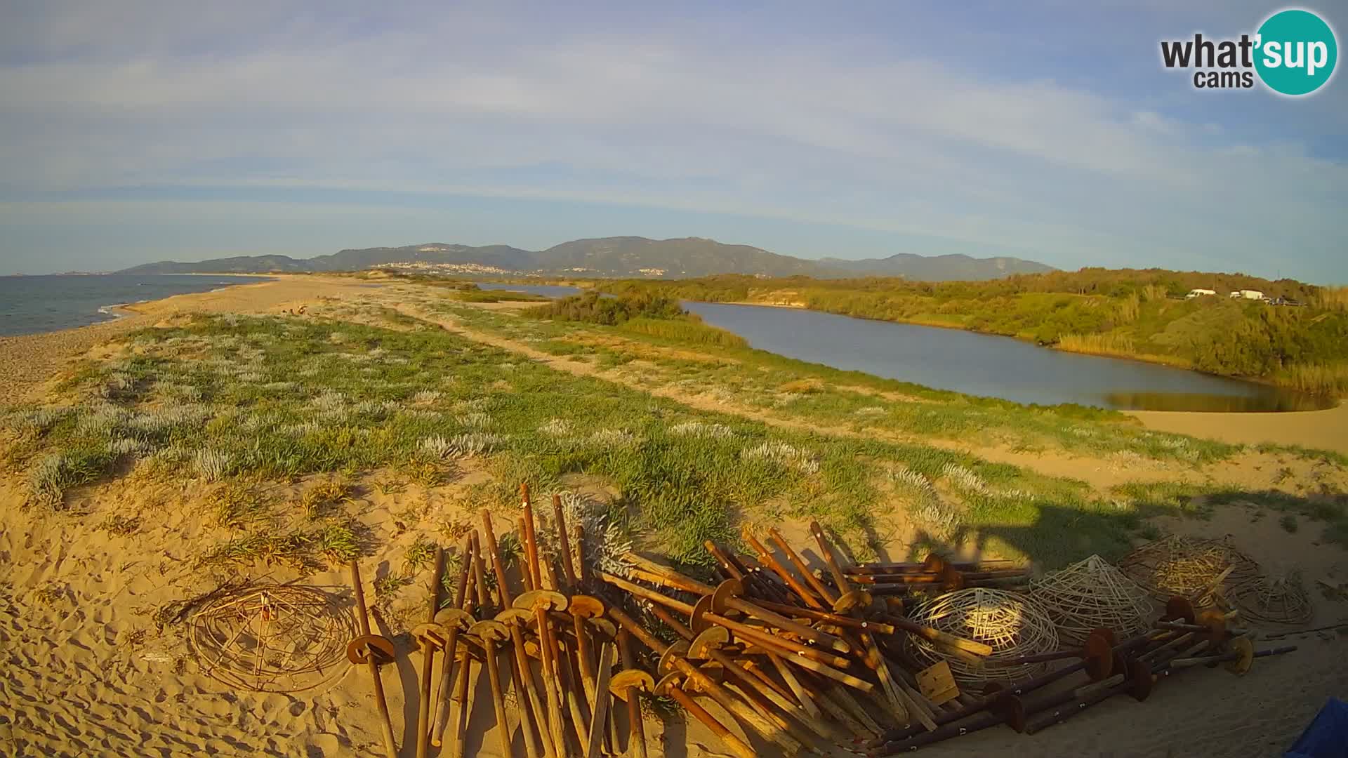 Valledoria Live-Webcam – Strand San Pietro – Sardinien – Italien