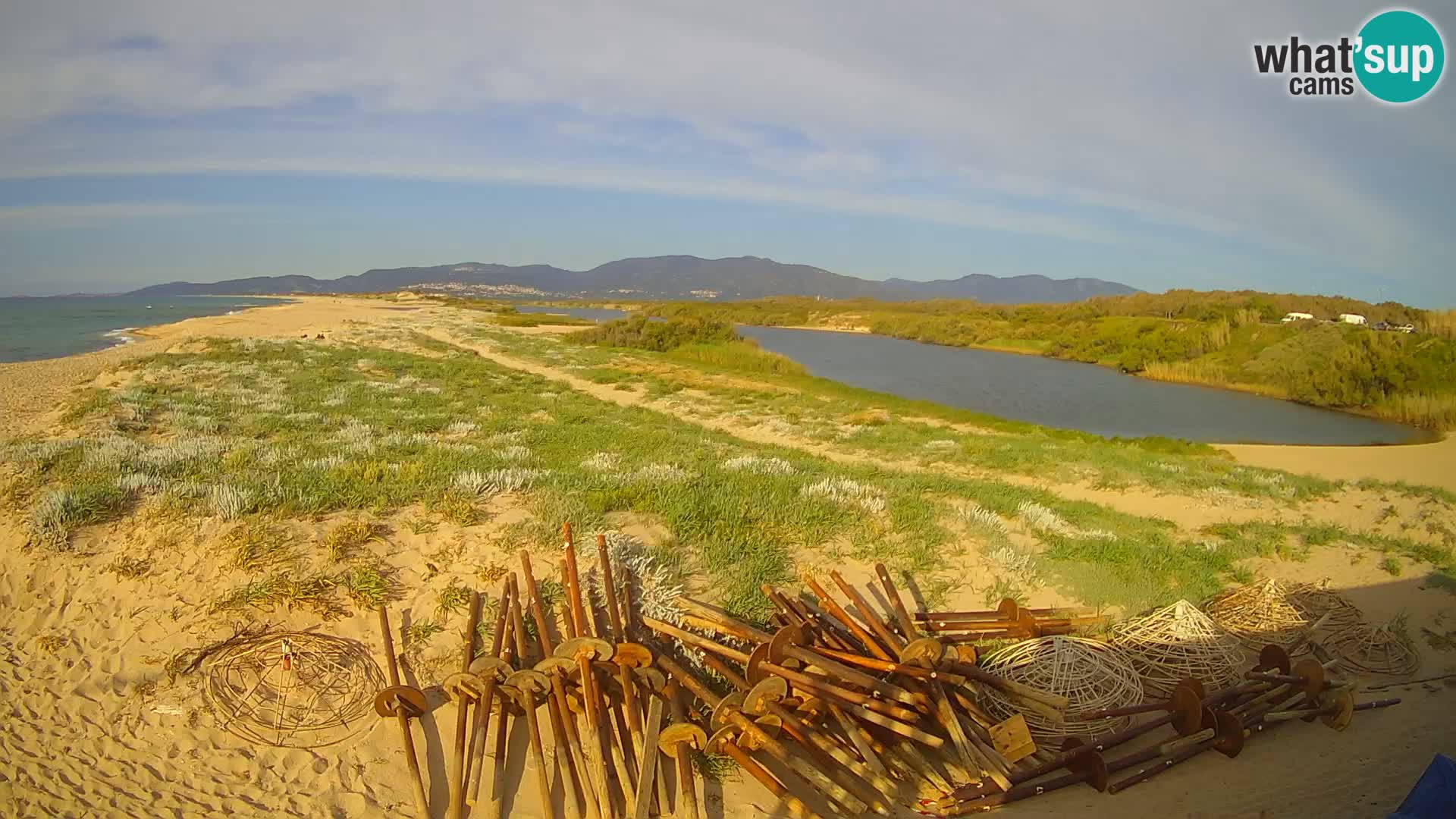 Valledoria Live webcam – San Pietro beach – Sardinia – Italy