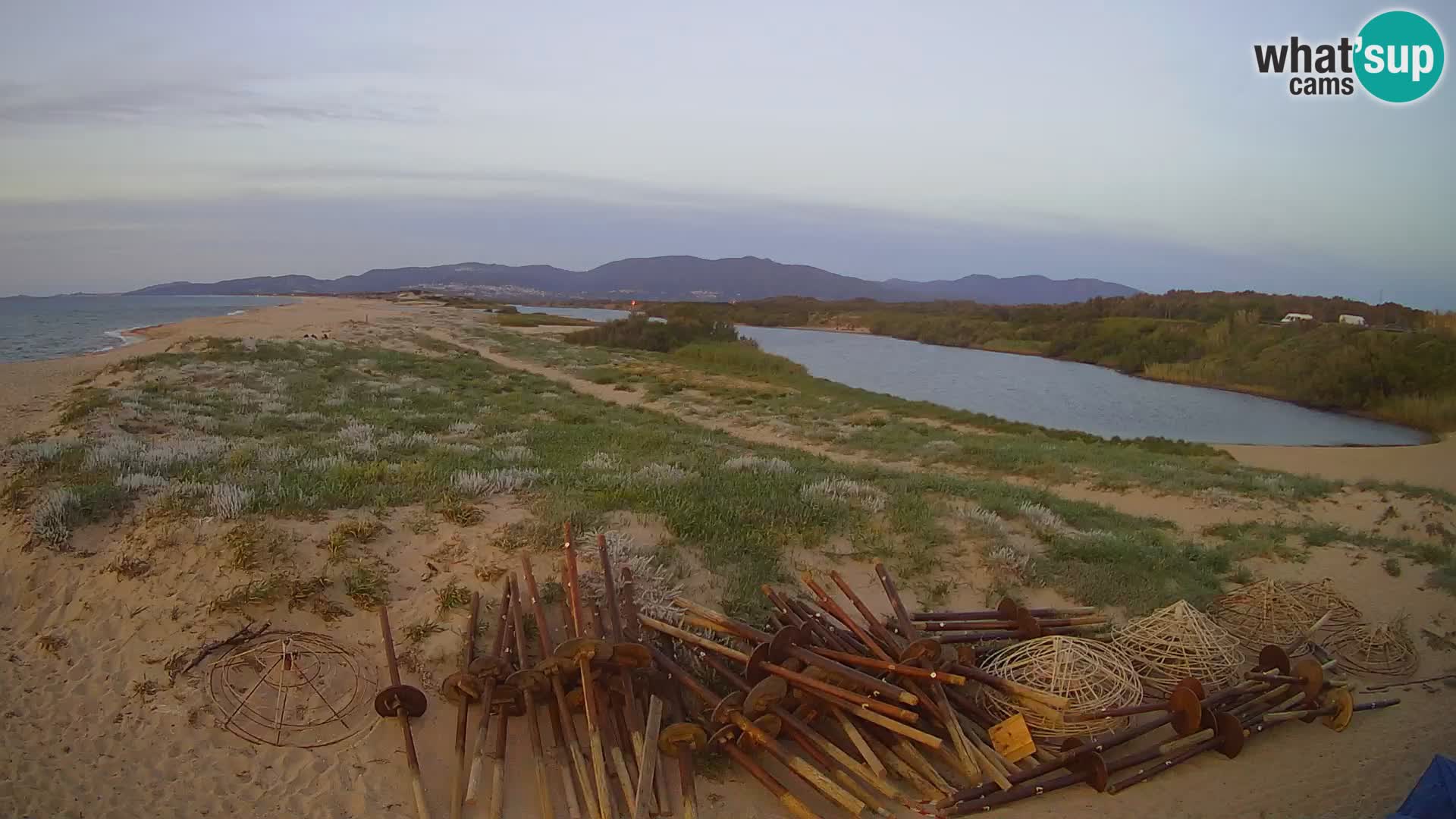 Valledoria Live webcam – San Pietro beach – Sardinia – Italy