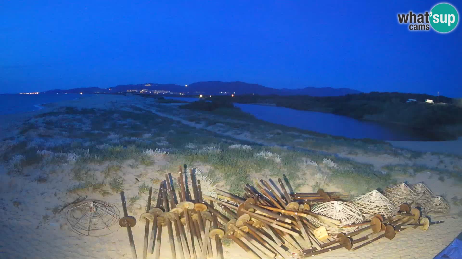 Valledoria Live webcam – Spiaggia di San Pietro – Sardegna – Italia