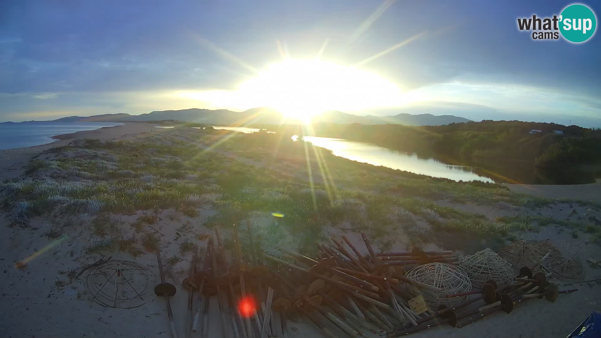 Webcam Valledoria Live – Plage de San Pietro – Sardaigne – Italie