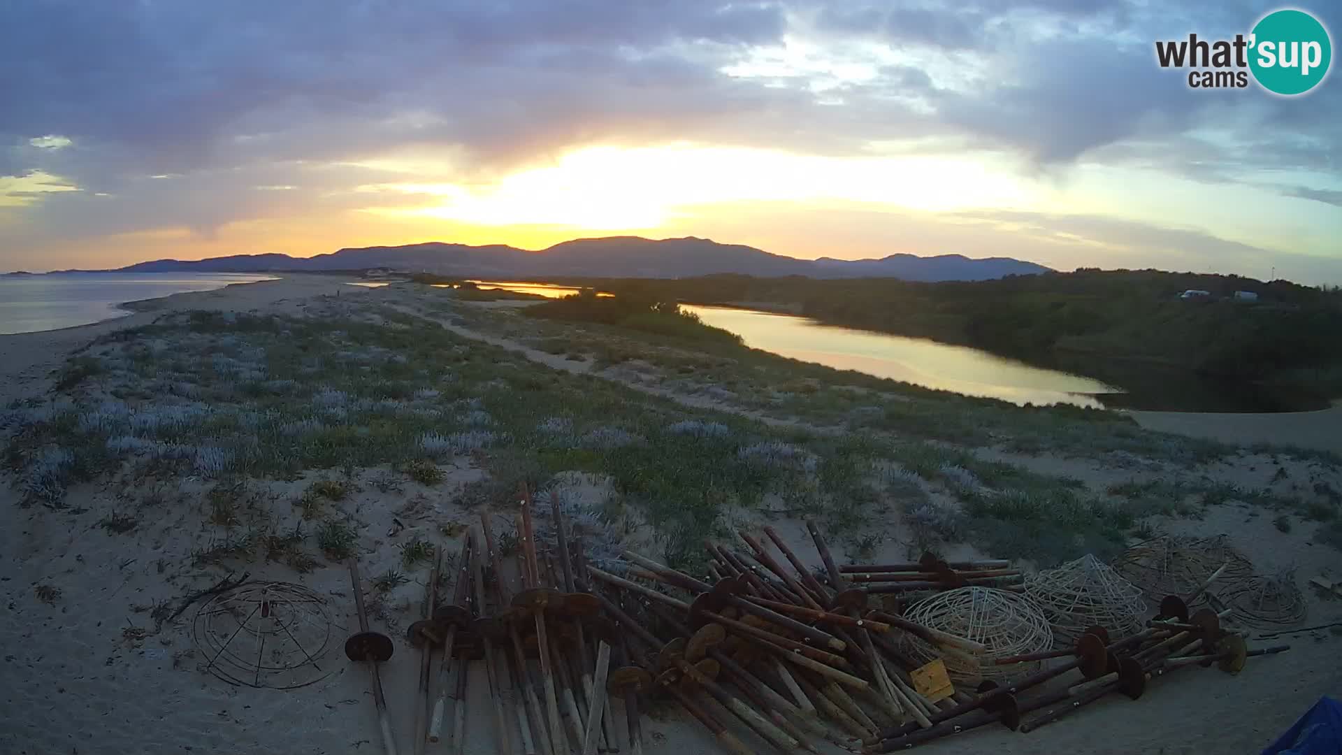 Valledoria Live webcam – Spiaggia di San Pietro – Sardegna – Italia